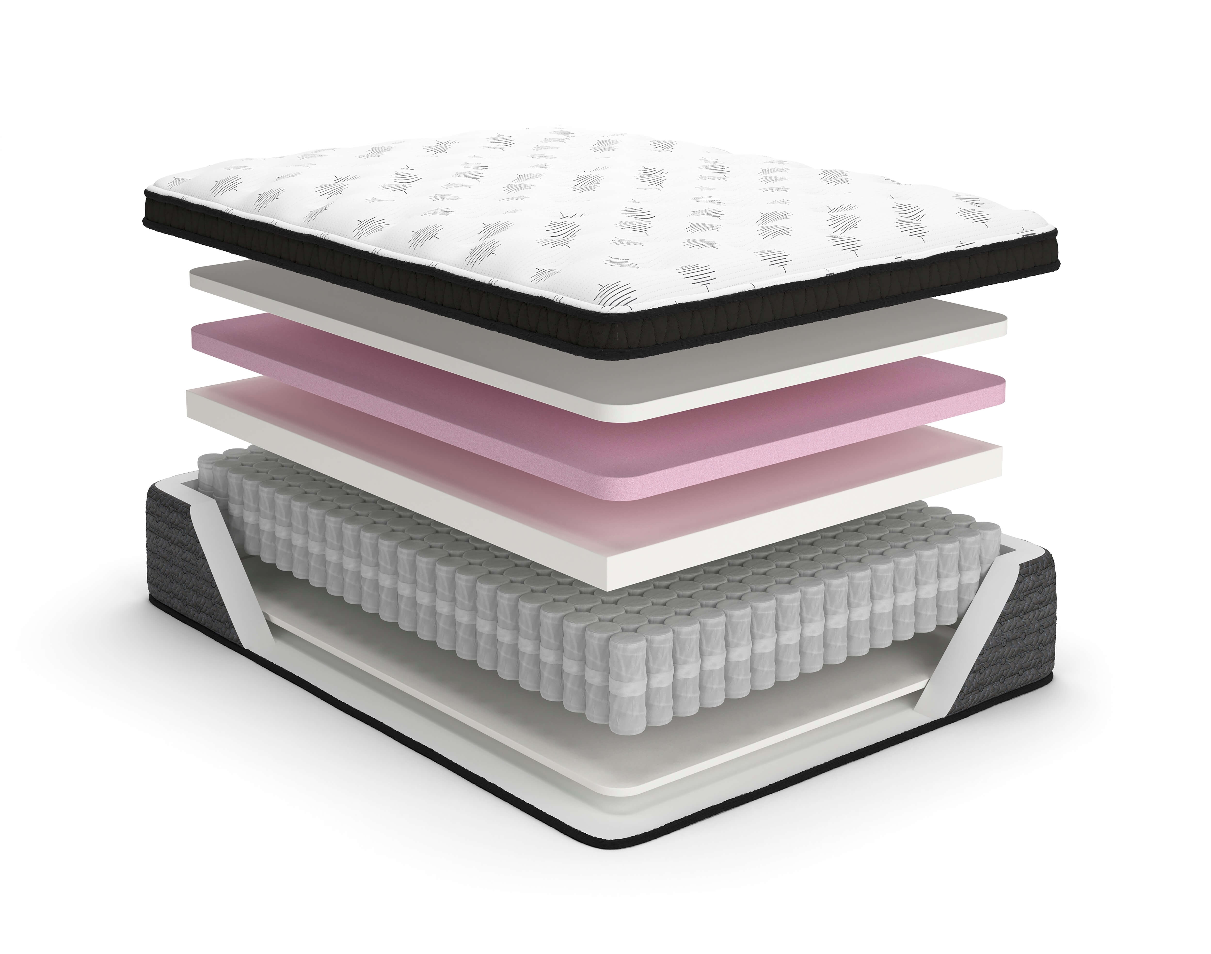 16" Ultra Luxury ET Memory Foam Mattress, Queen Size