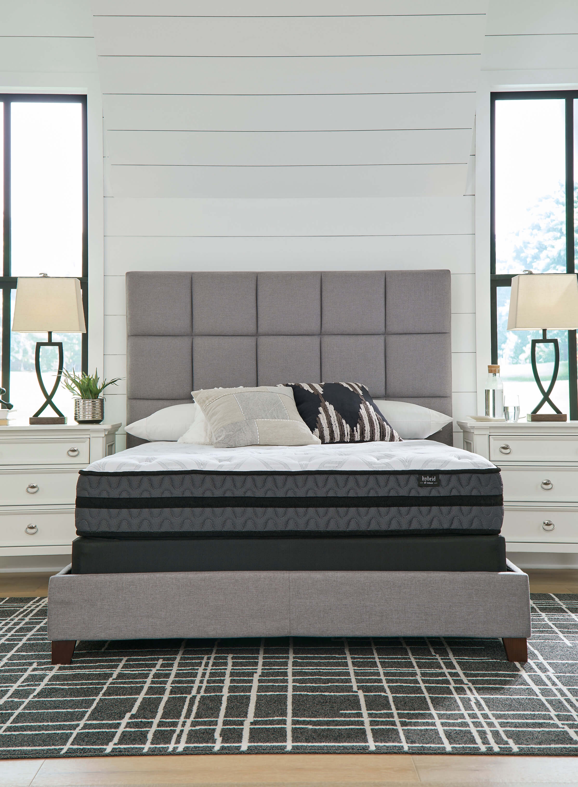10" Pocketed Hybrid Memory Foam Mattress, Full Size