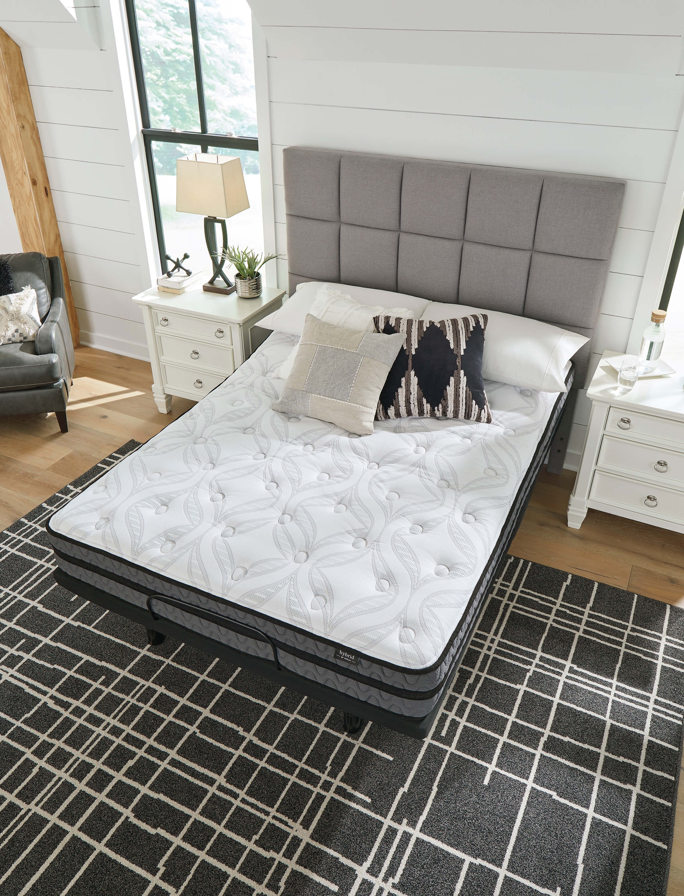 10" Pocketed Hybrid Memory Foam Mattress, Full Size