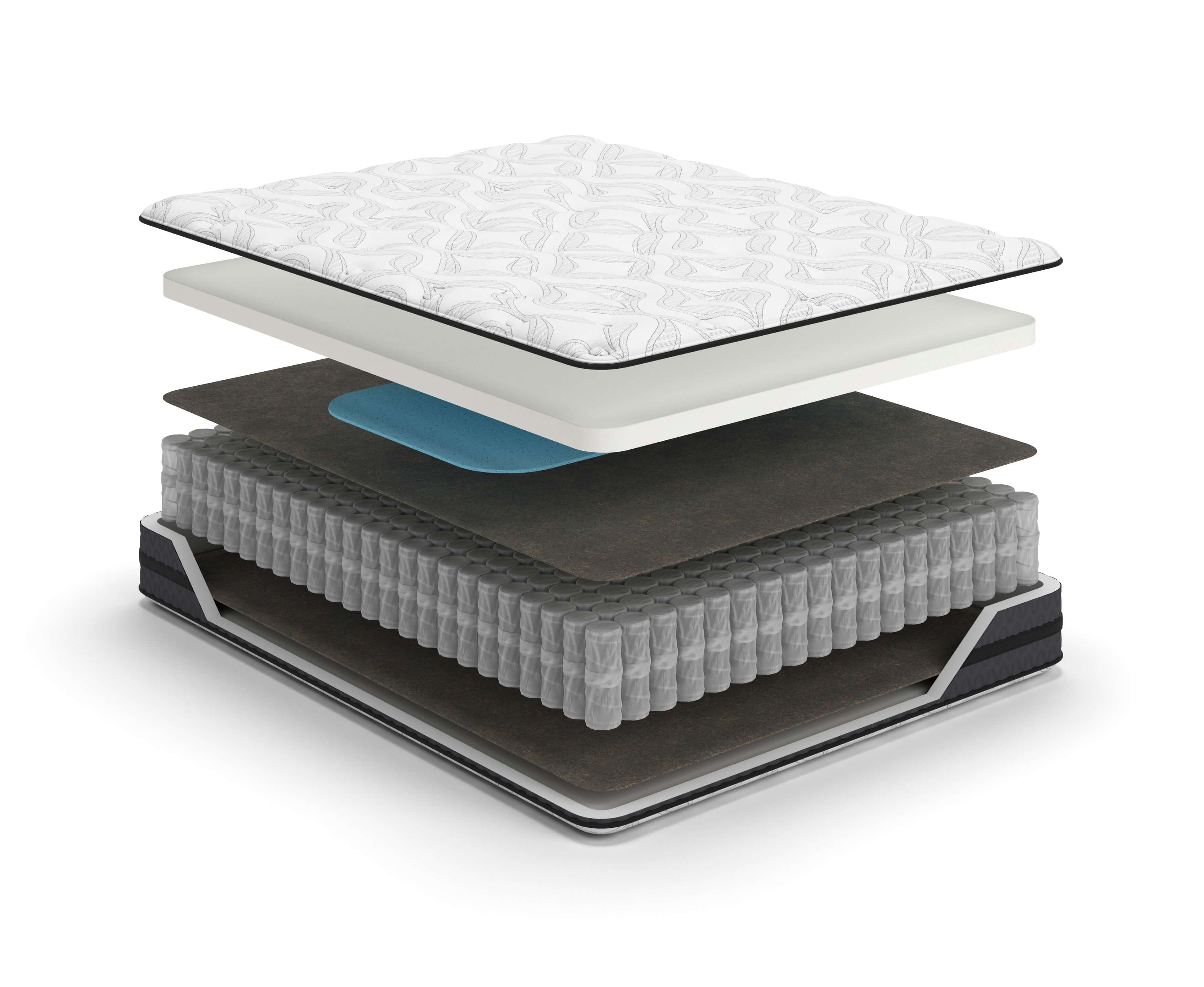 10" Pocketed Hybrid Memory Foam Mattress