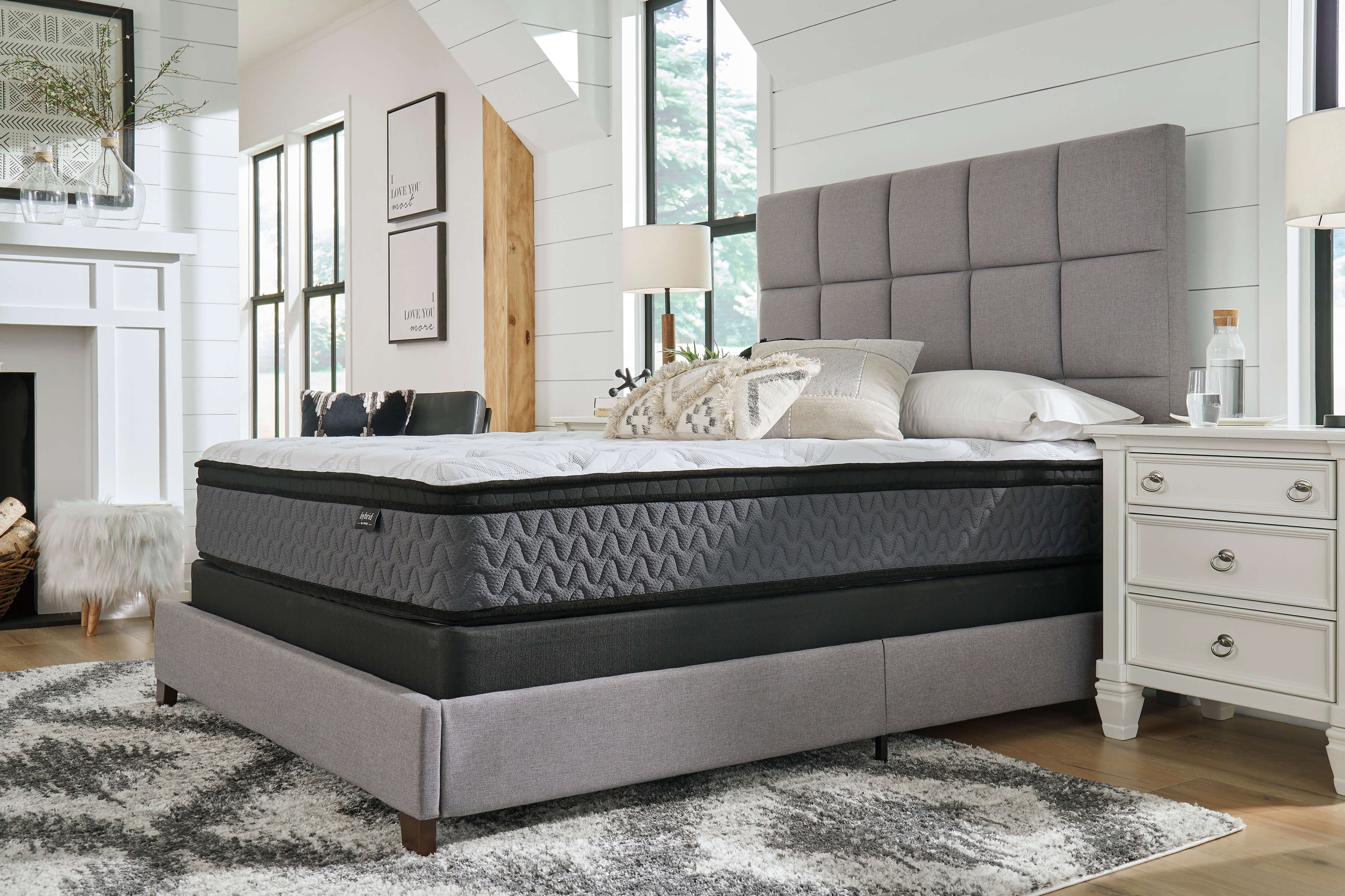 12" Pocketed Hybrid Memory Foam Mattress, Twin Size