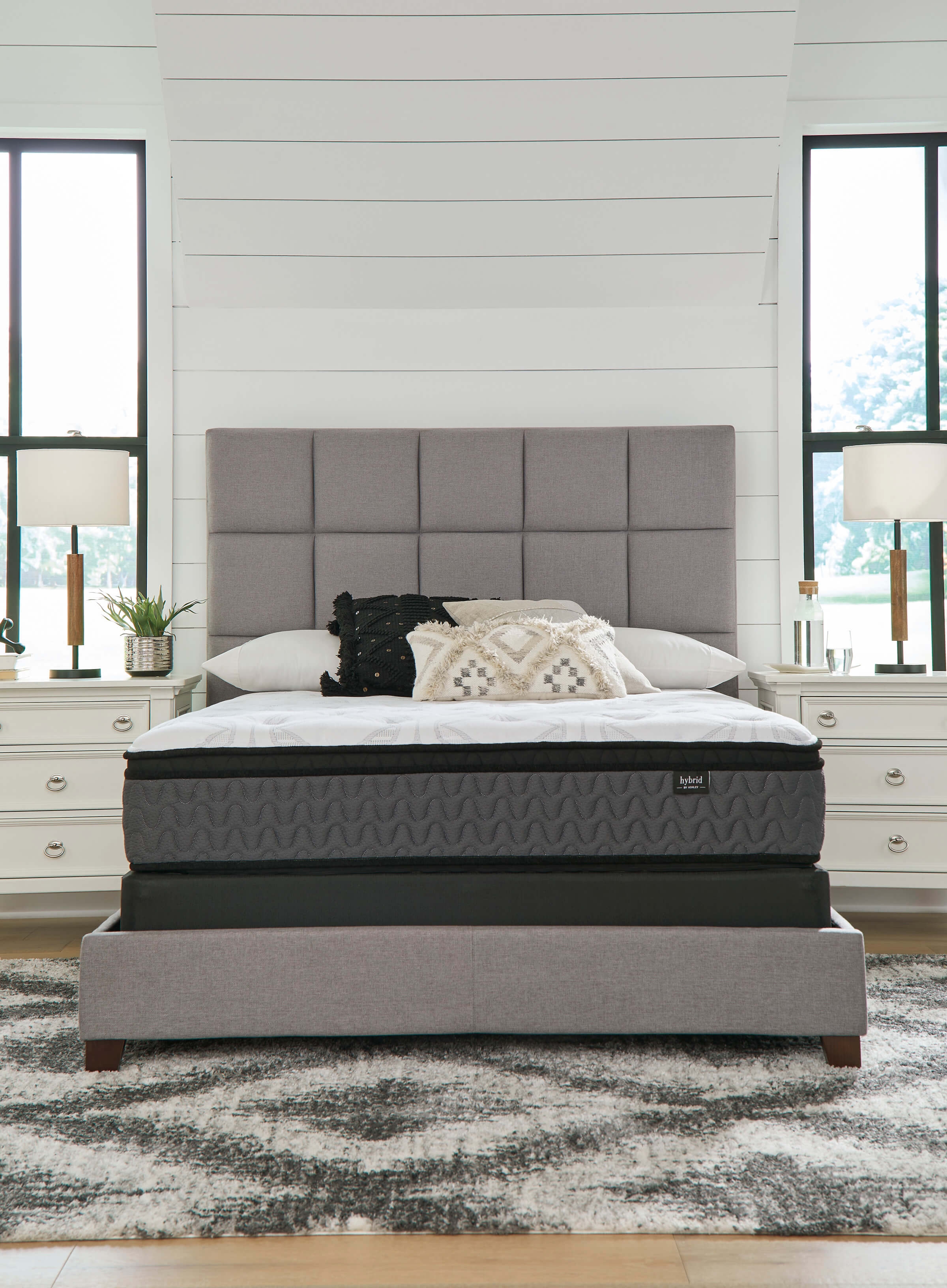 12" Pocketed Hybrid Memory Foam Mattress, California King Size