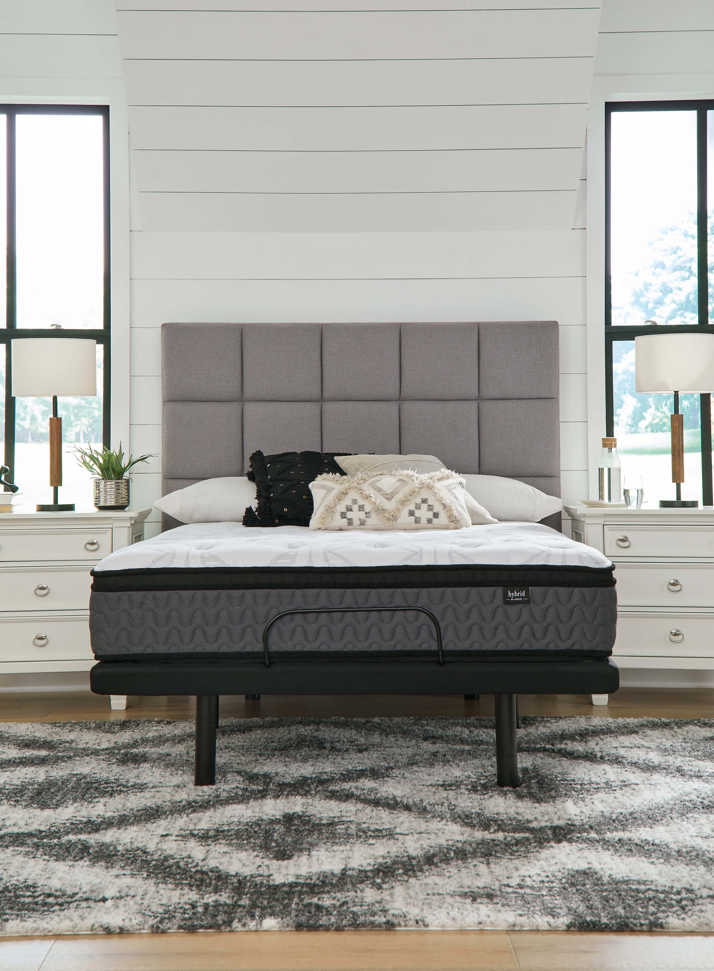 12" Pocketed Hybrid Memory Foam Mattress, California King Size