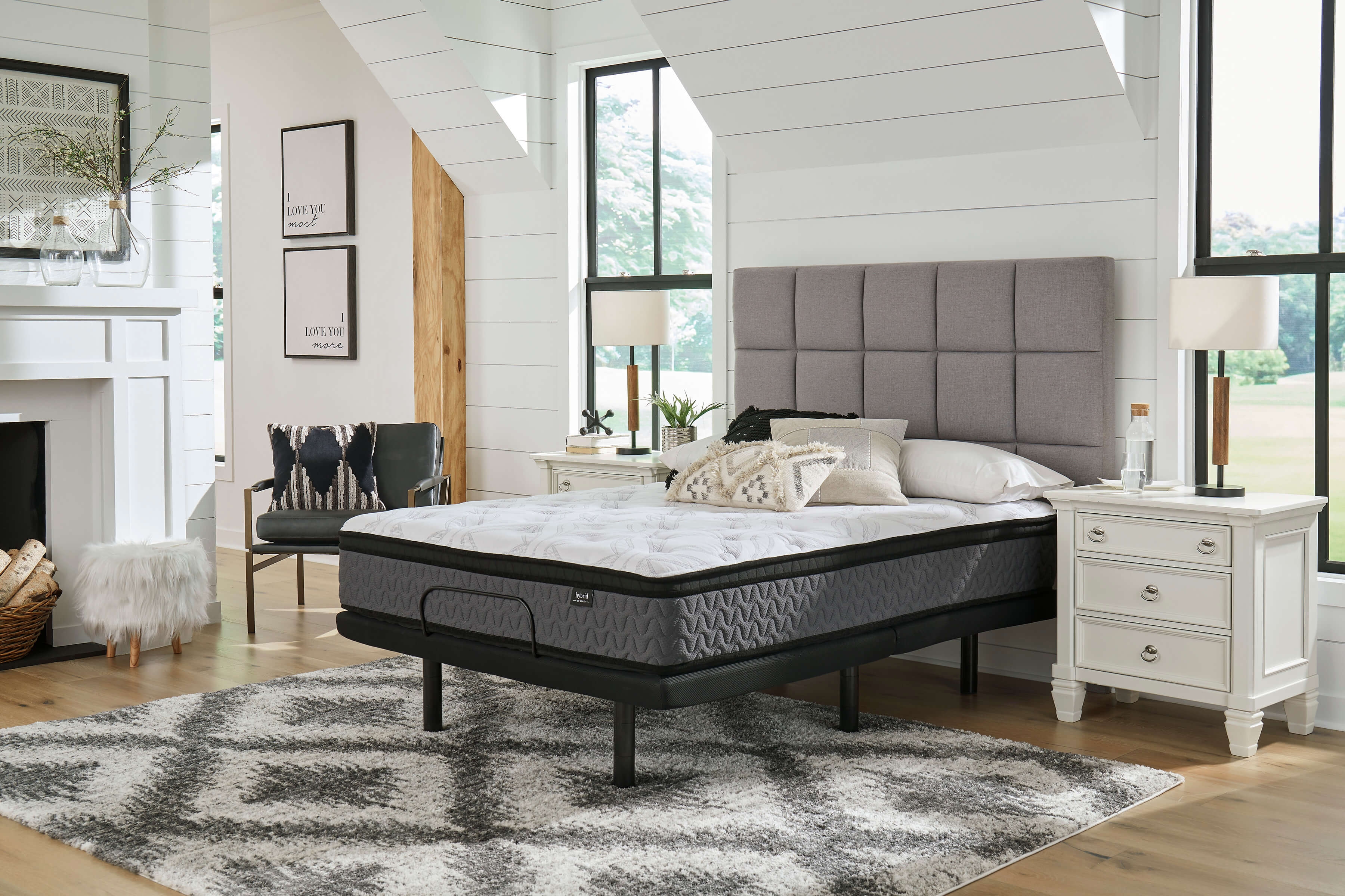 12" Pocketed Hybrid Memory Foam Mattress, Twin Size