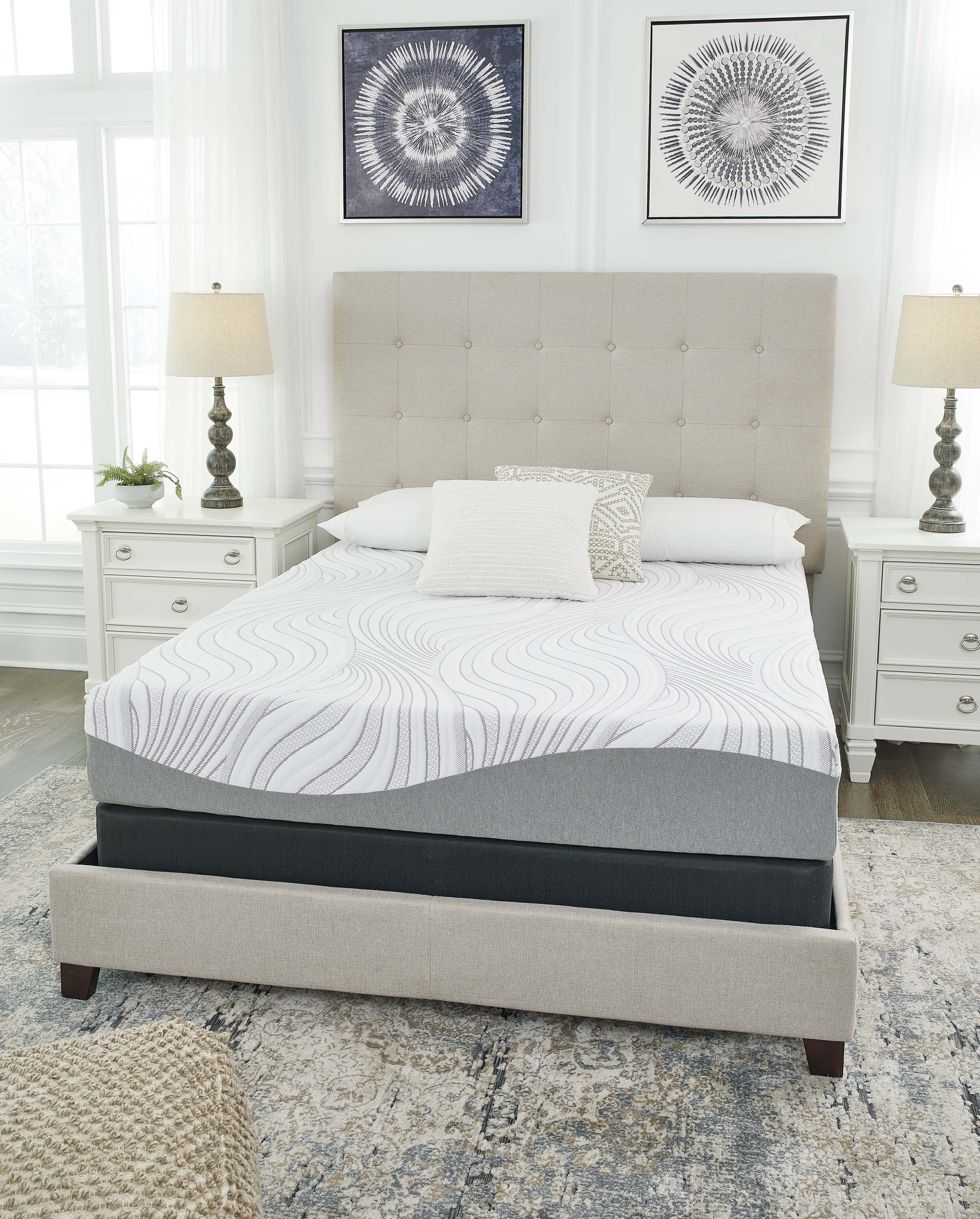 10" Memory Foam Mattress, California King Size