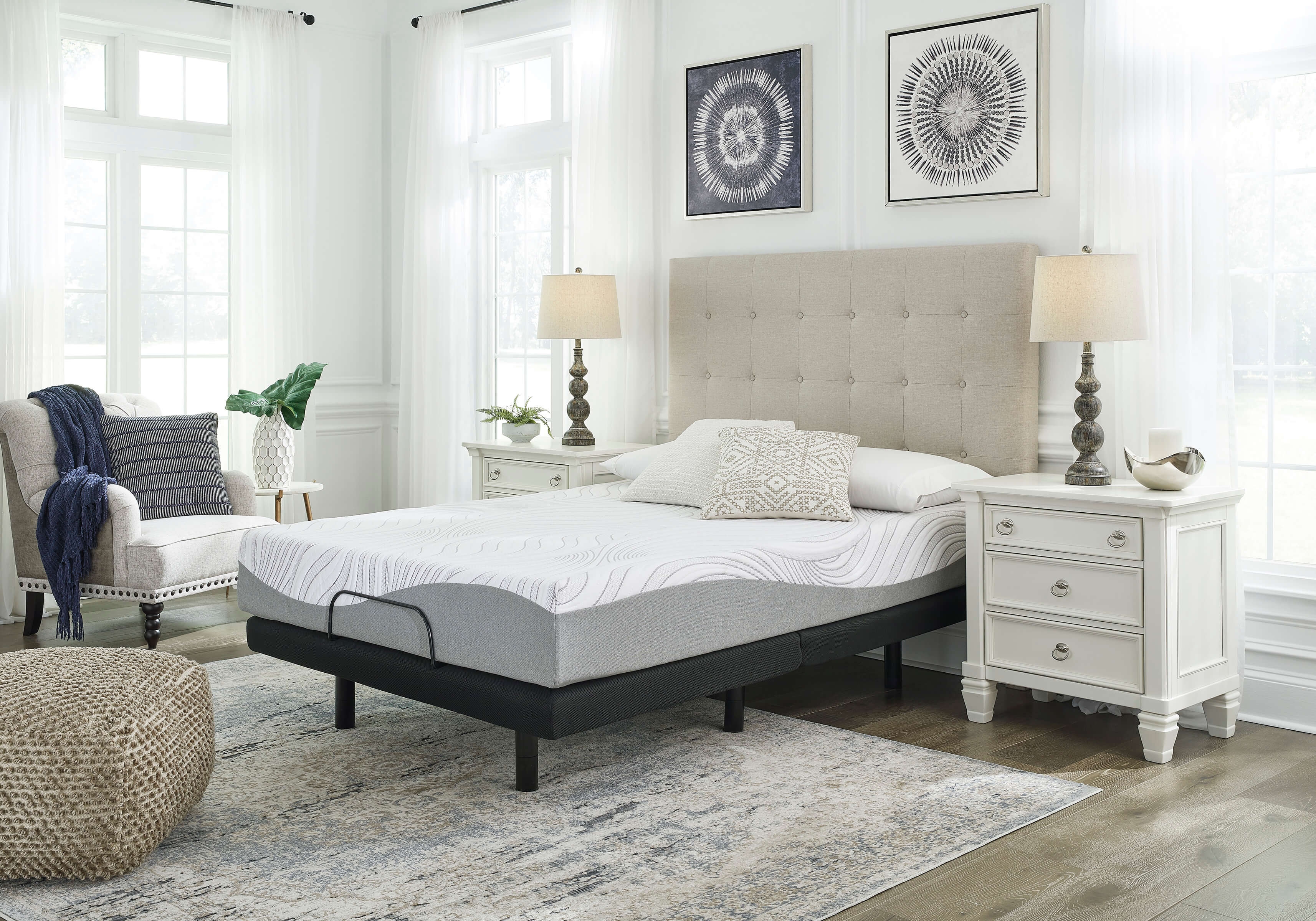 10" Memory Foam Mattress, California King Size