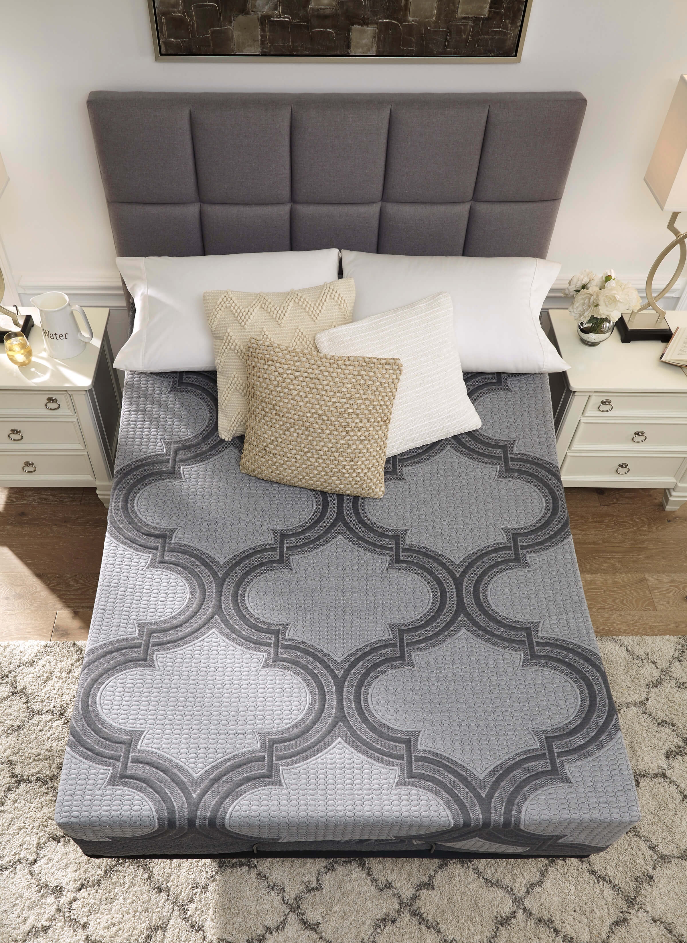 12" Ashley Hybrid Memory Foam Mattress