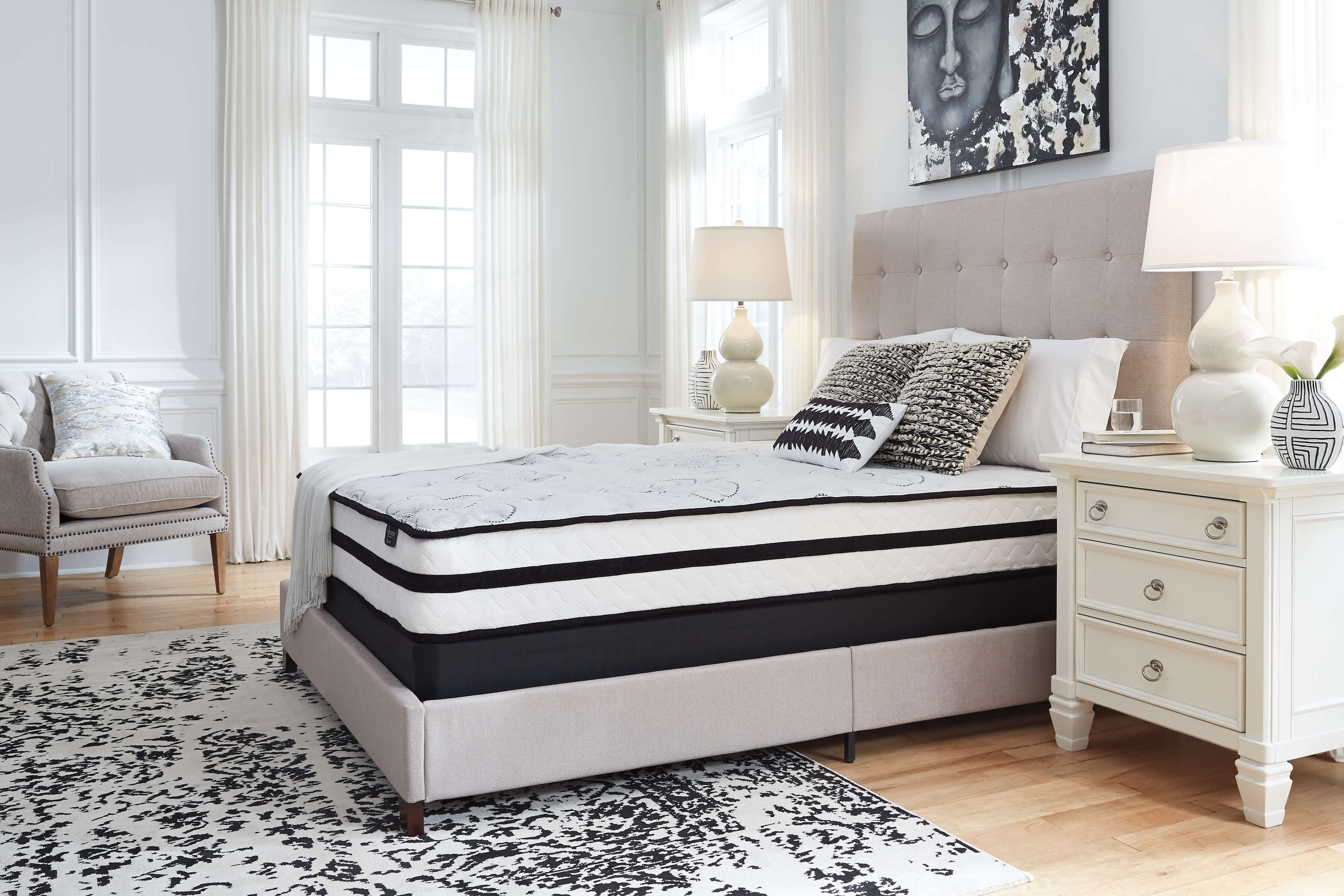 10" Chime Hybrid Memory Foam Mattress, Full Size