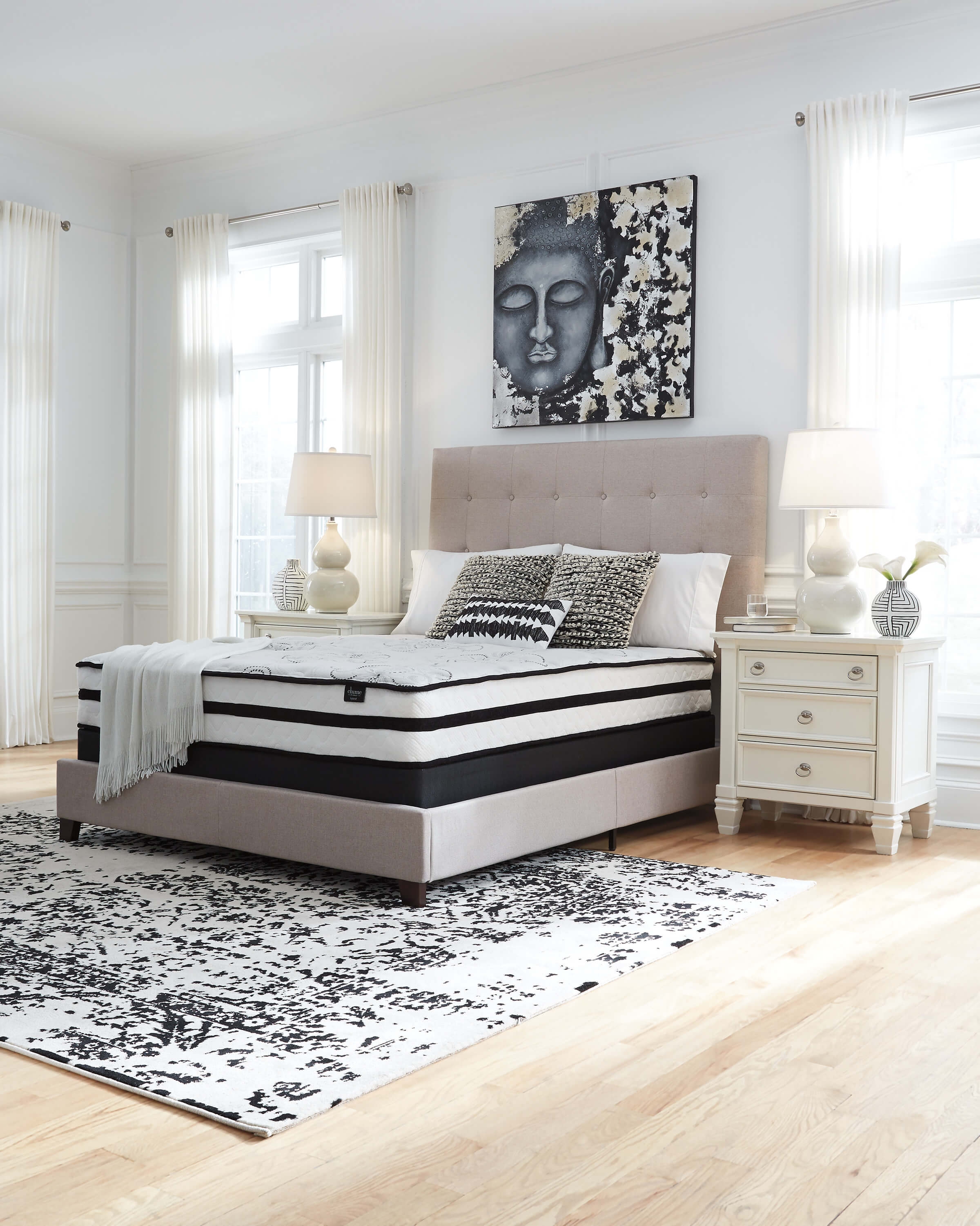 10" Chime Hybrid Memory Foam Mattress, Full Size