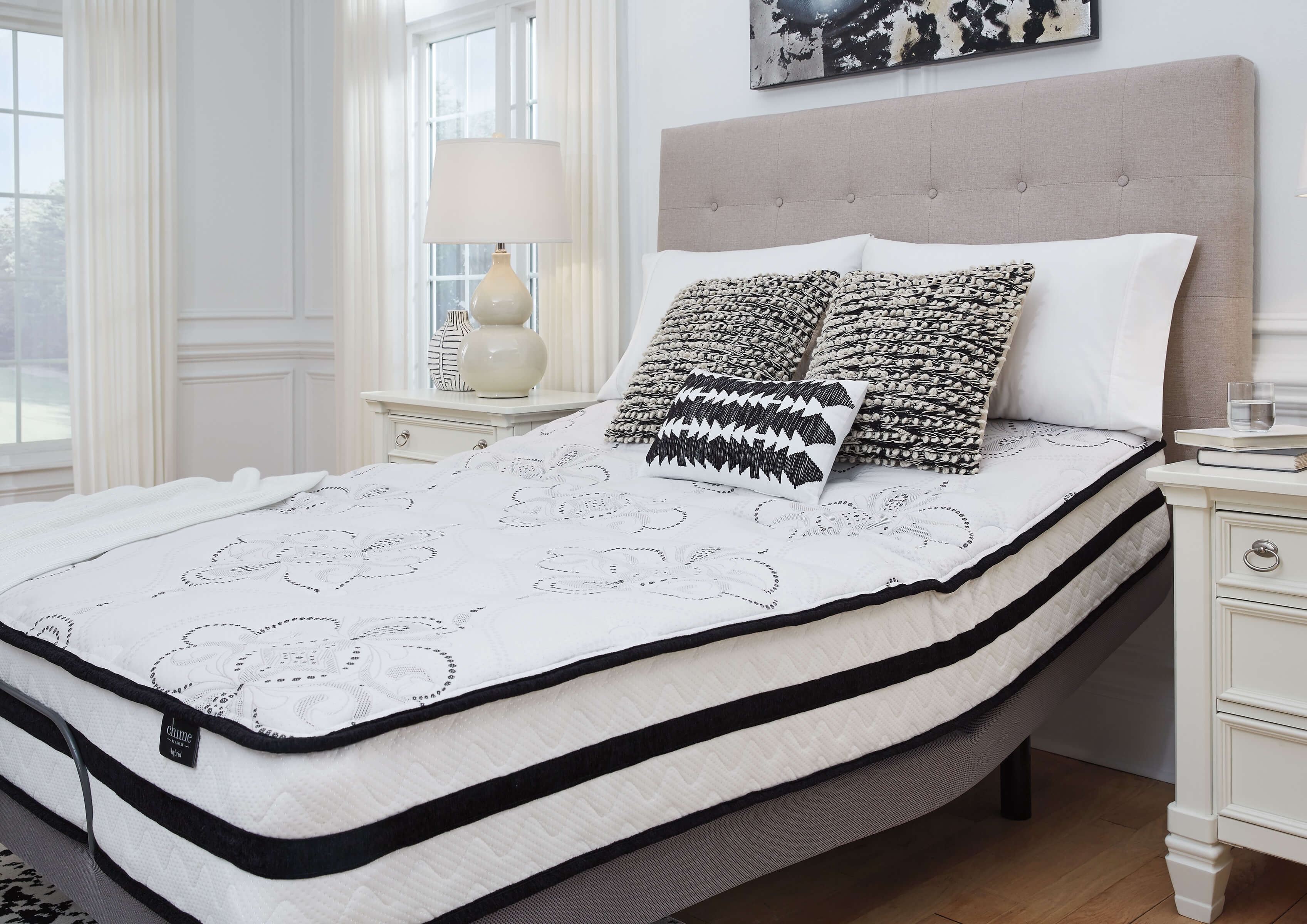 10" Chime Hybrid Memory Foam Mattress, Full Size