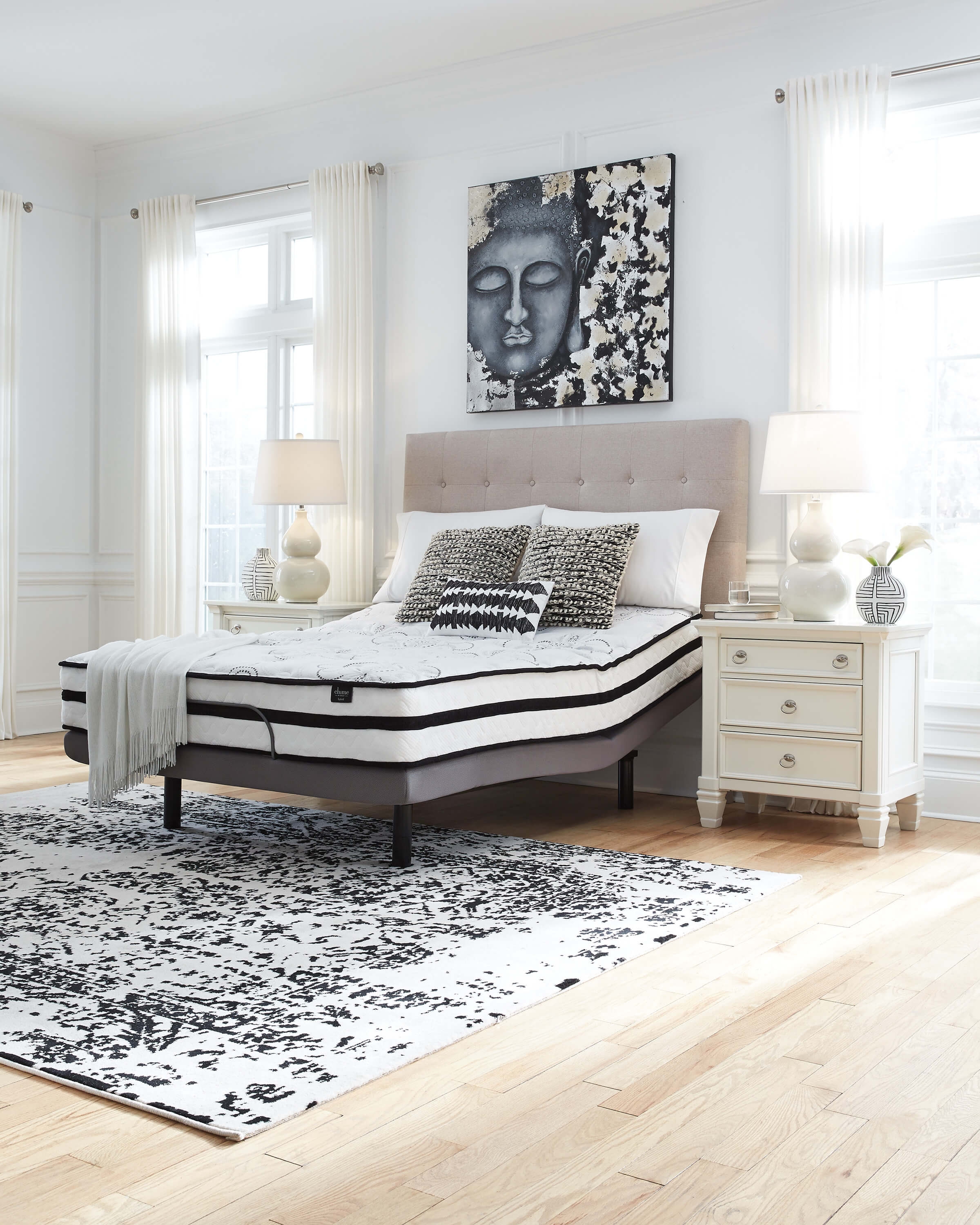 10" Chime Hybrid Memory Foam Mattress, Twin Size