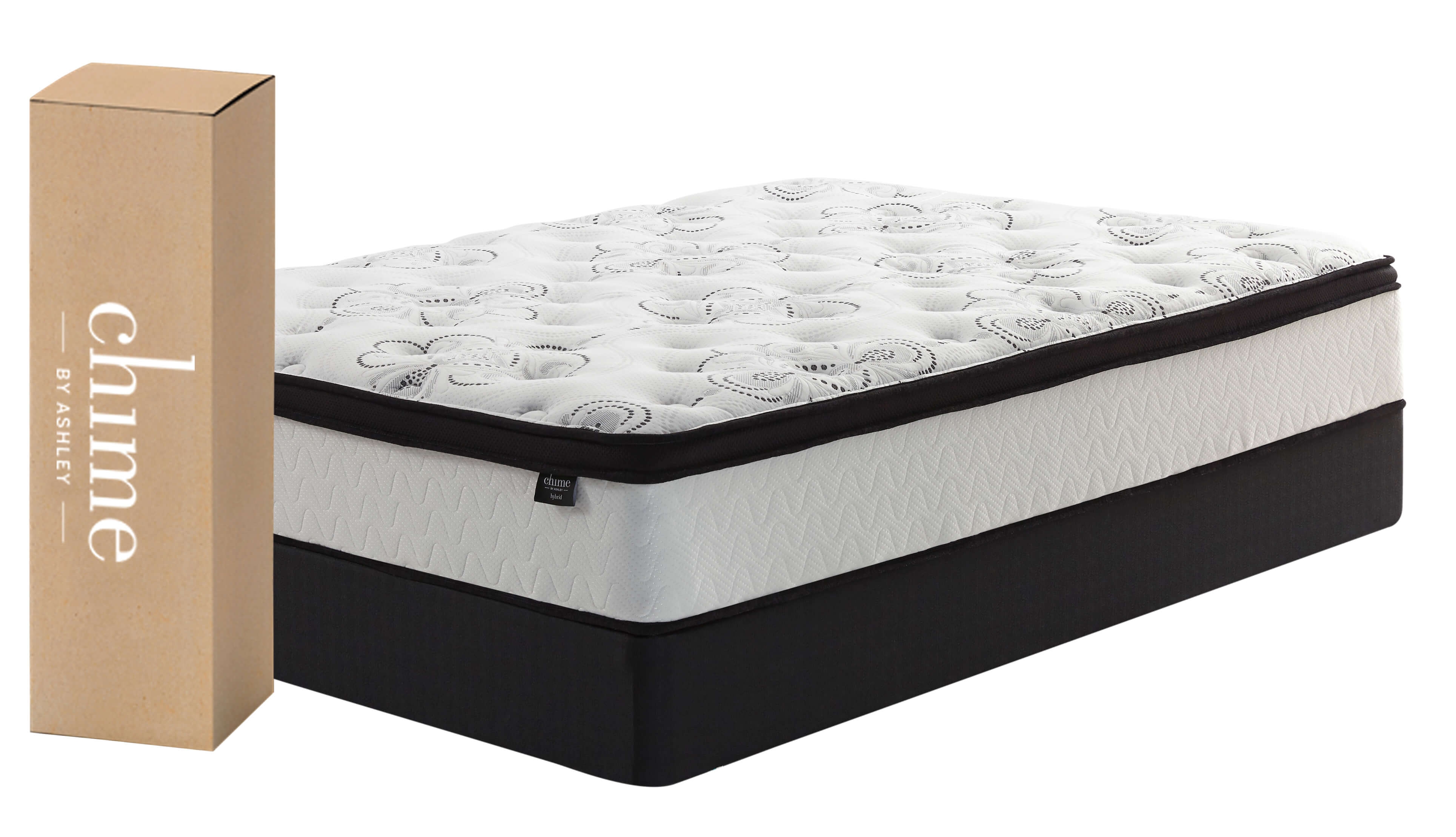 12" Chime Hybrid Memory Foam Mattress, California King Size