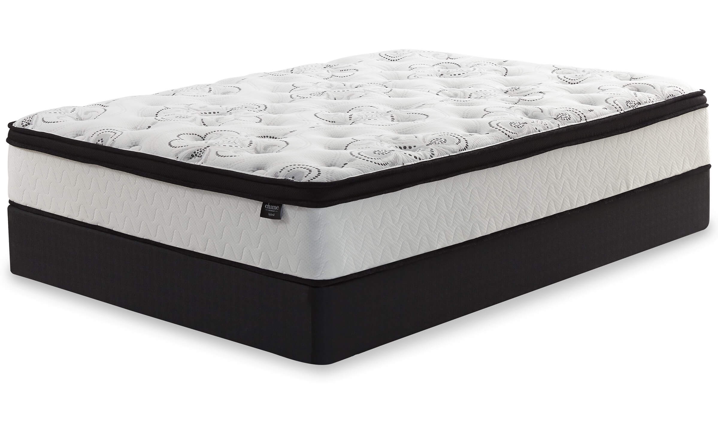 12" Chime Hybrid Memory Foam Mattress, California King Size