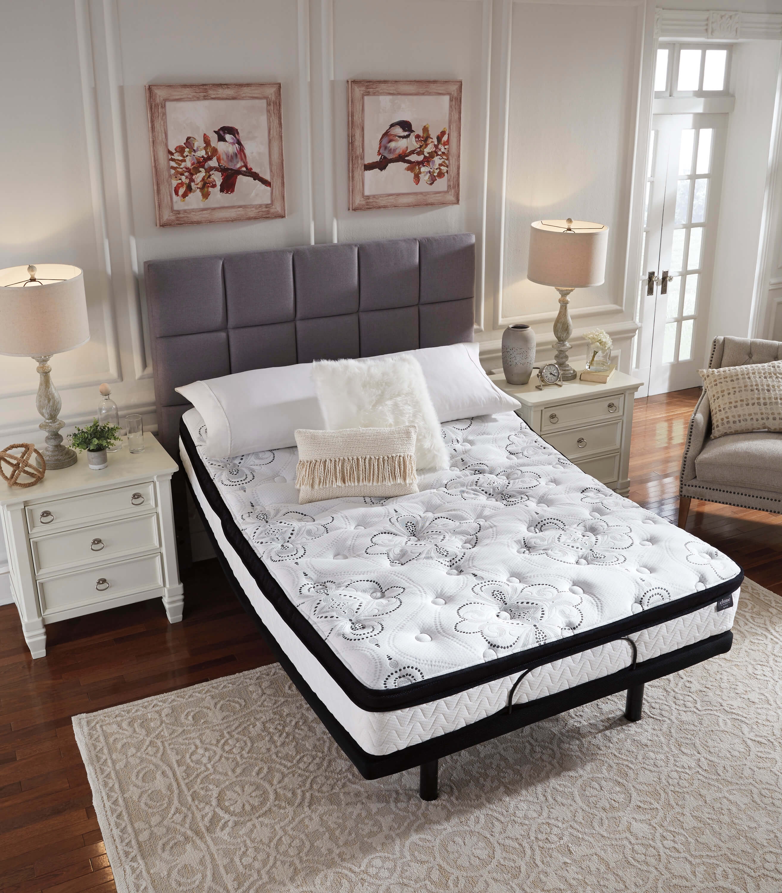 12" Chime Hybrid Memory Foam Mattress, Twin Size