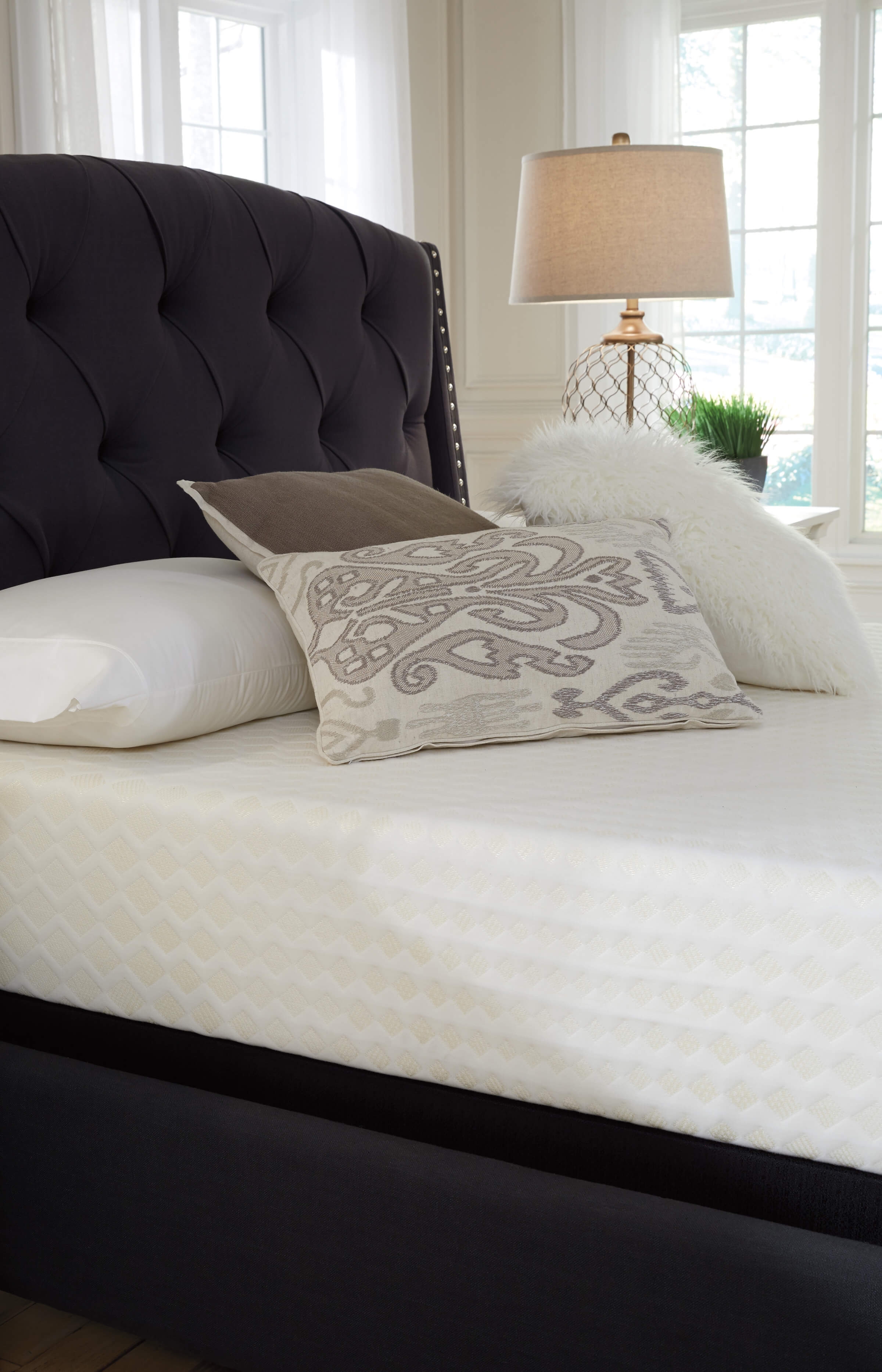 10" Chime Memory Foam Mattress, California King Size