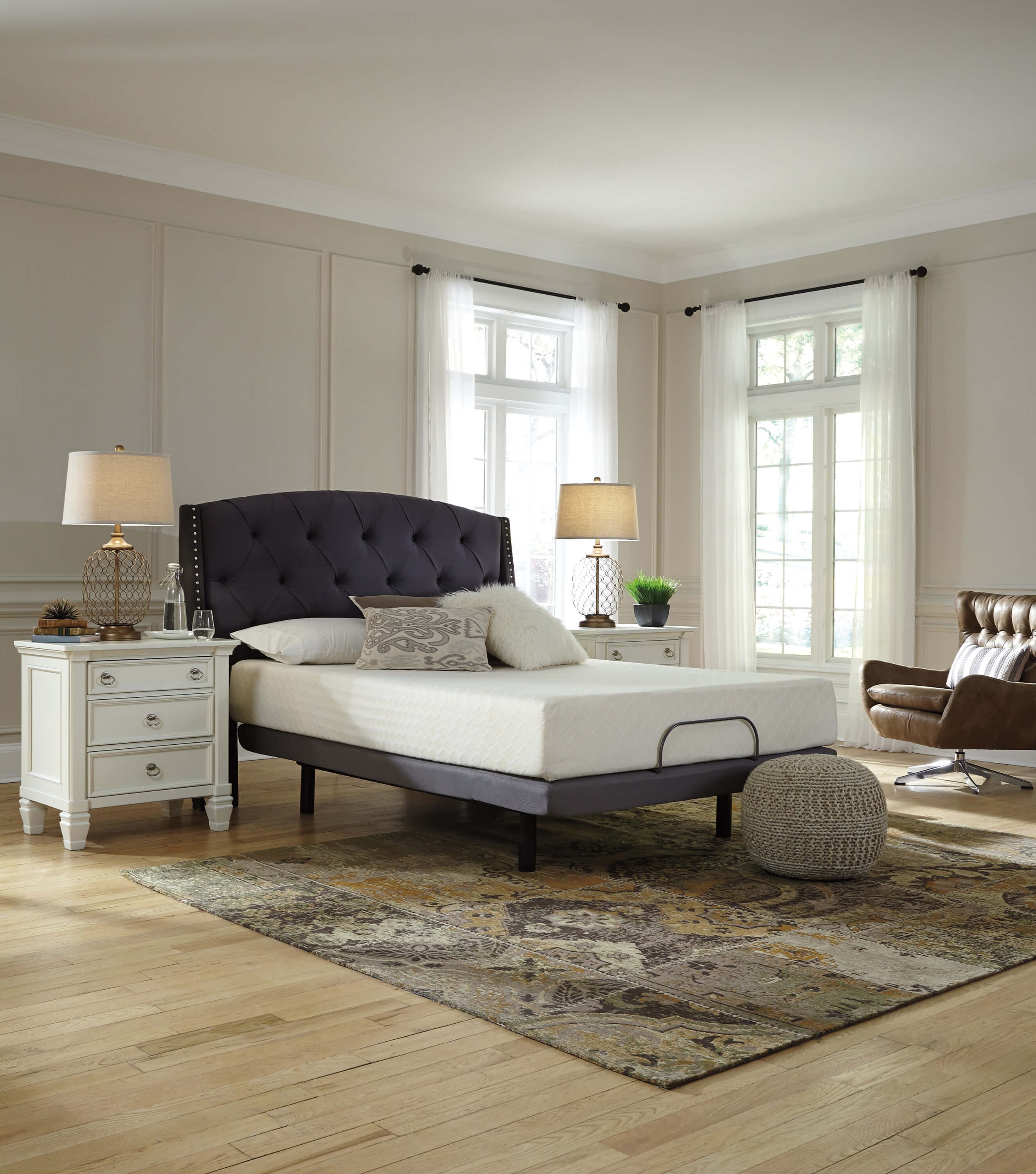 10" Chime Memory Foam Mattress, California King Size