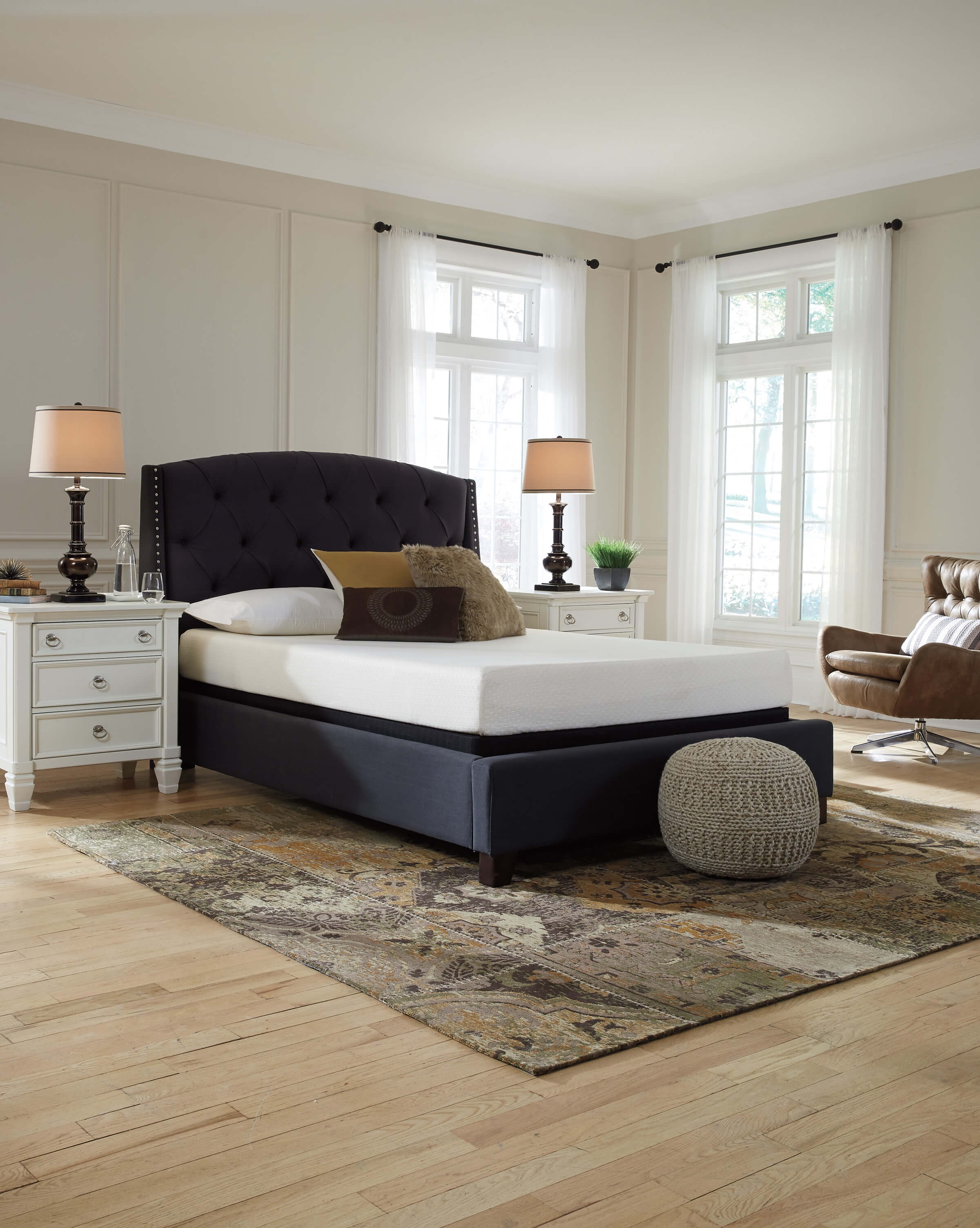 8" Chime Memory Foam Mattress, Queen Size
