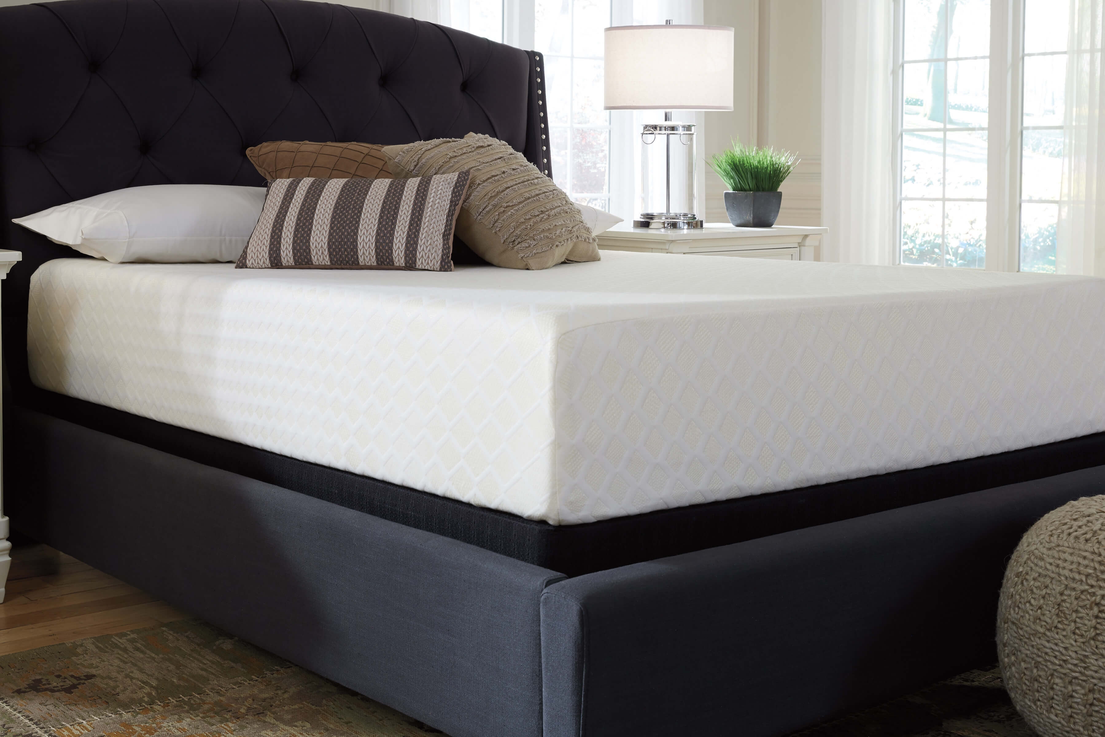 12" Chime Memory Foam Mattress, King Size