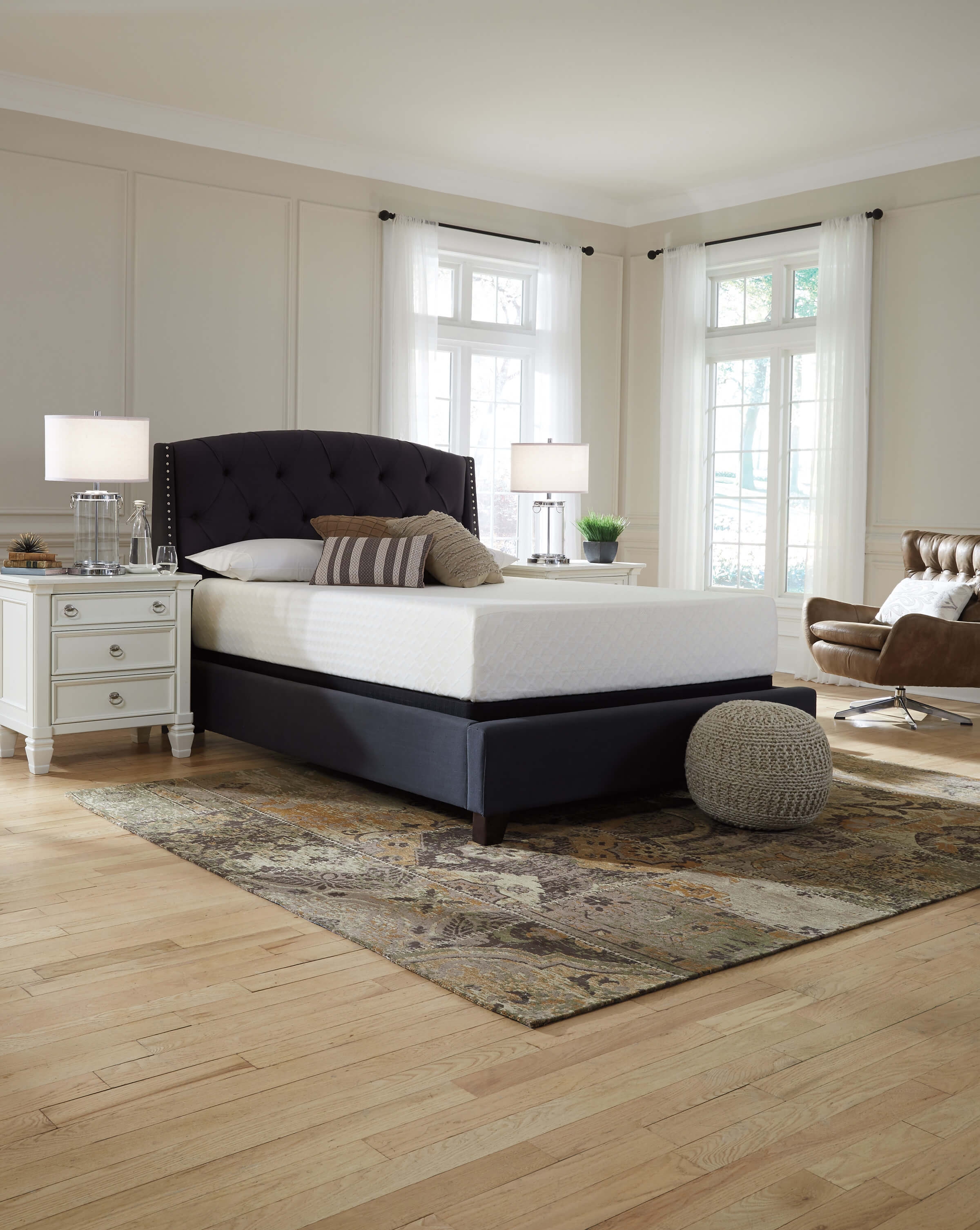 12" Chime Memory Foam Mattress, California King Size