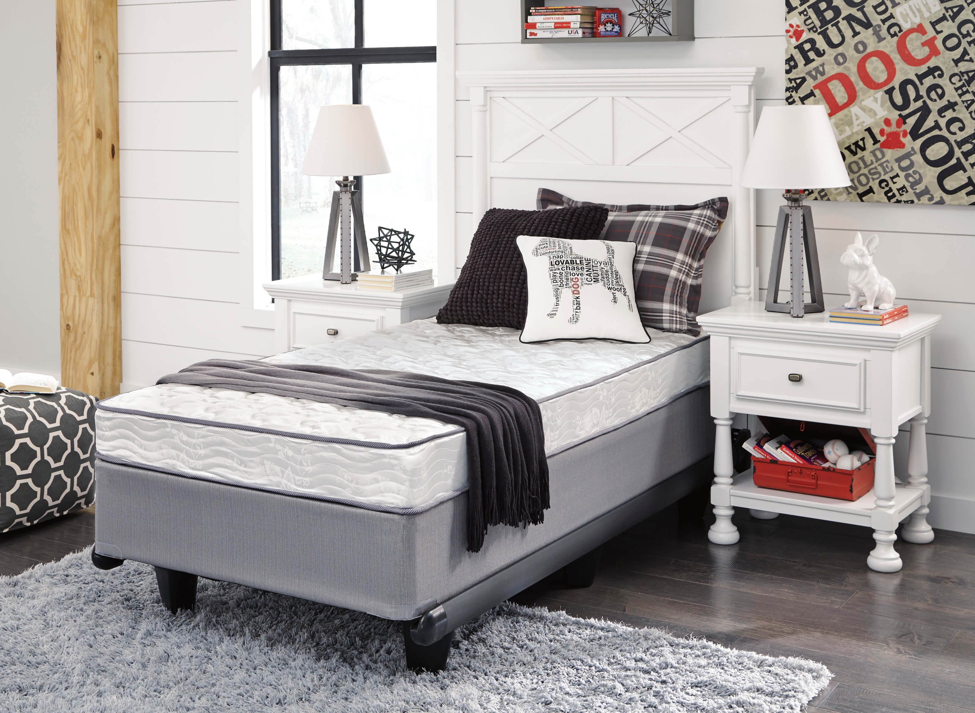 6" Bonnell Poly Foam Mattress, Twin Size