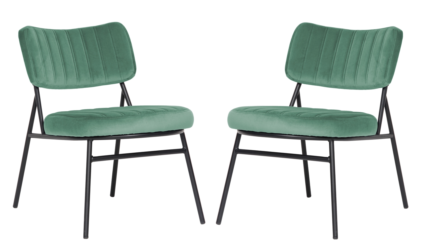 Marilane Velvet Accent Chair (Set of 2)
