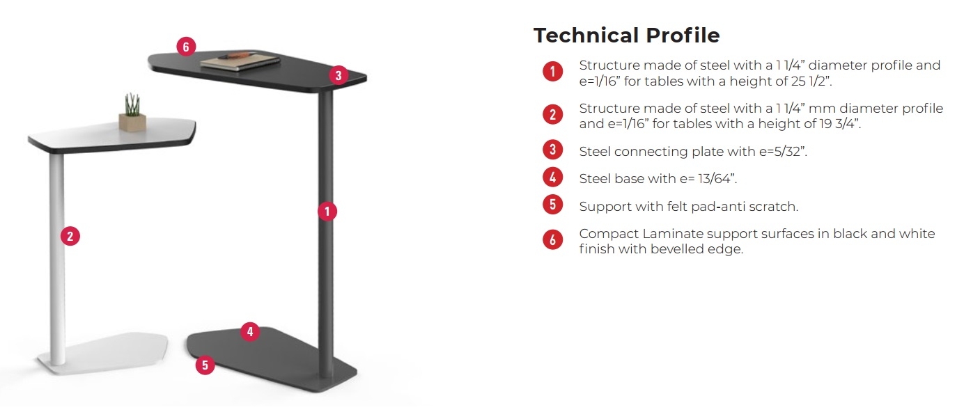 Agile Auxiliary Office Coffee Table