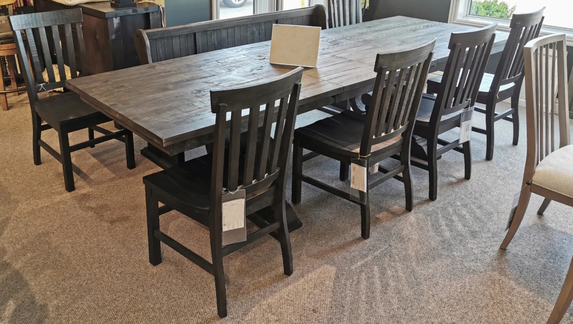 SM Bellamy Wood Extendable Dining Table