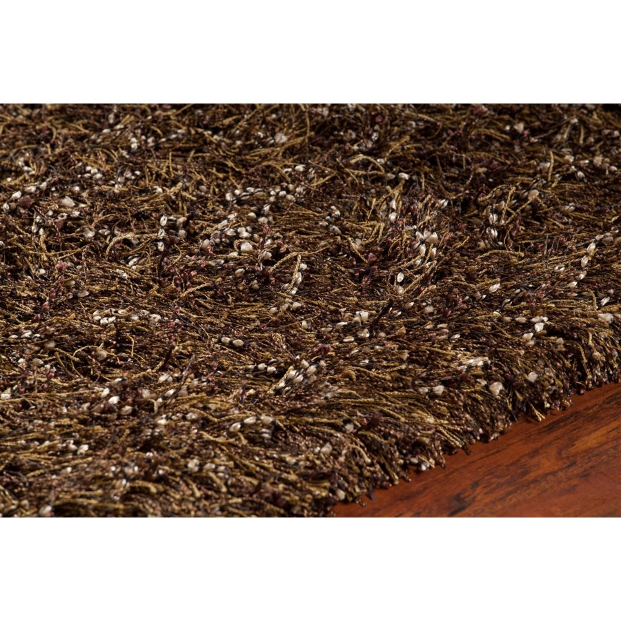 Mai Polyester Round Handmade Rug, 7'9"