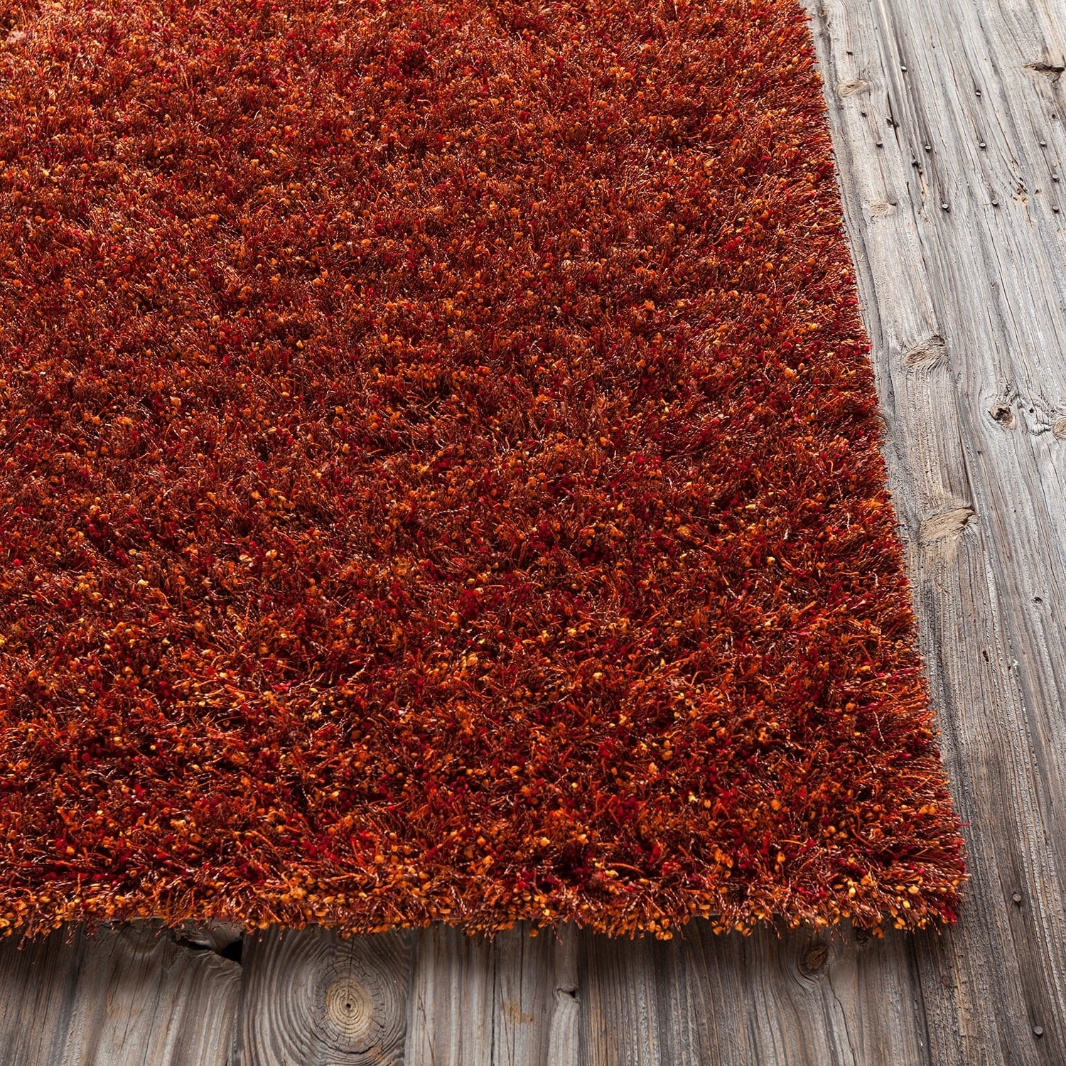 Mai Polyester Rectangular Handmade Rug, 7'9" x 10'6"