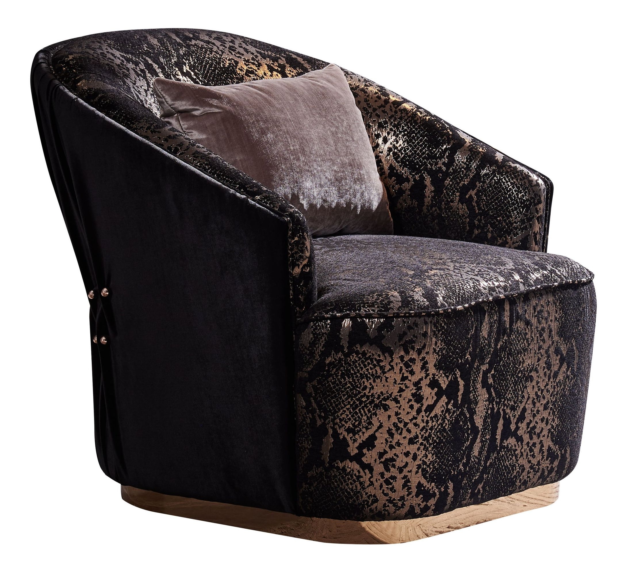 Majestic Shiny Thick Velvet Living Room Set
