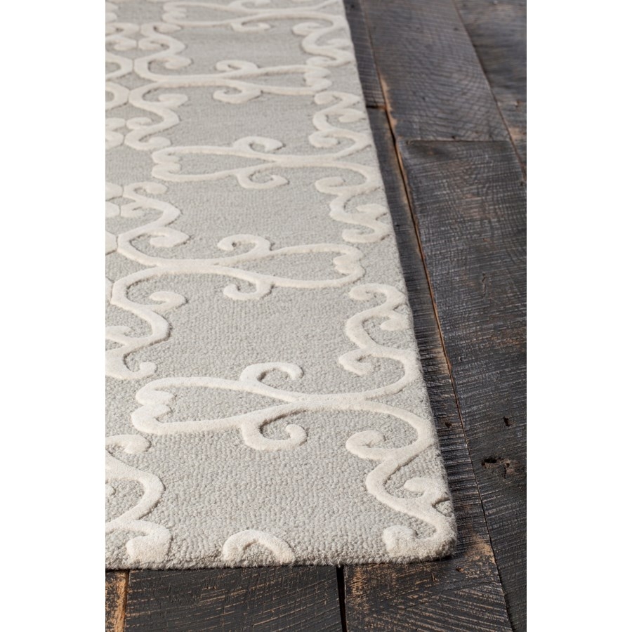Makenna Wool Rectangular Handmade Rug, 5' x 7'6"