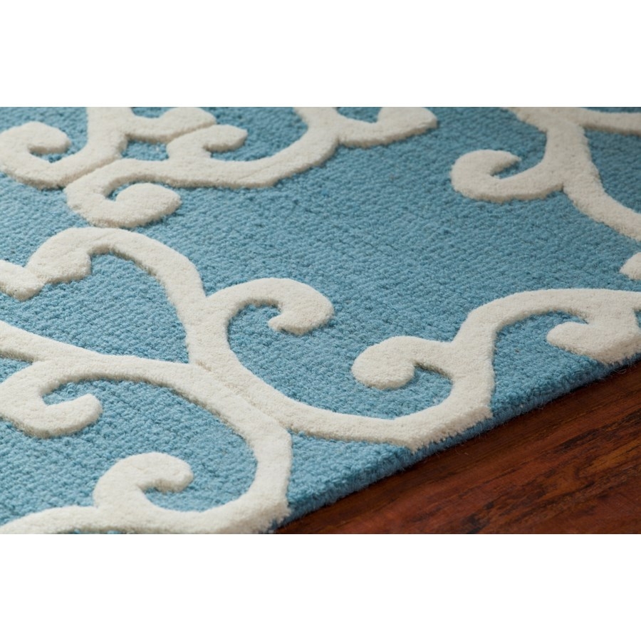 Makenna Wool Rectangular Handmade Rug, 5' x 7'6"