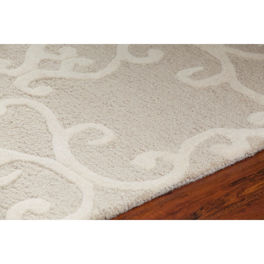 Makenna Wool Rectangular Handmade Rug, 5' x 7'6"
