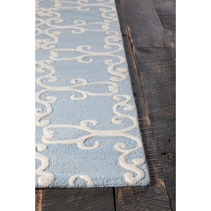 Makenna Wool Rectangular Handmade Rug, 7'9" x 10'6"