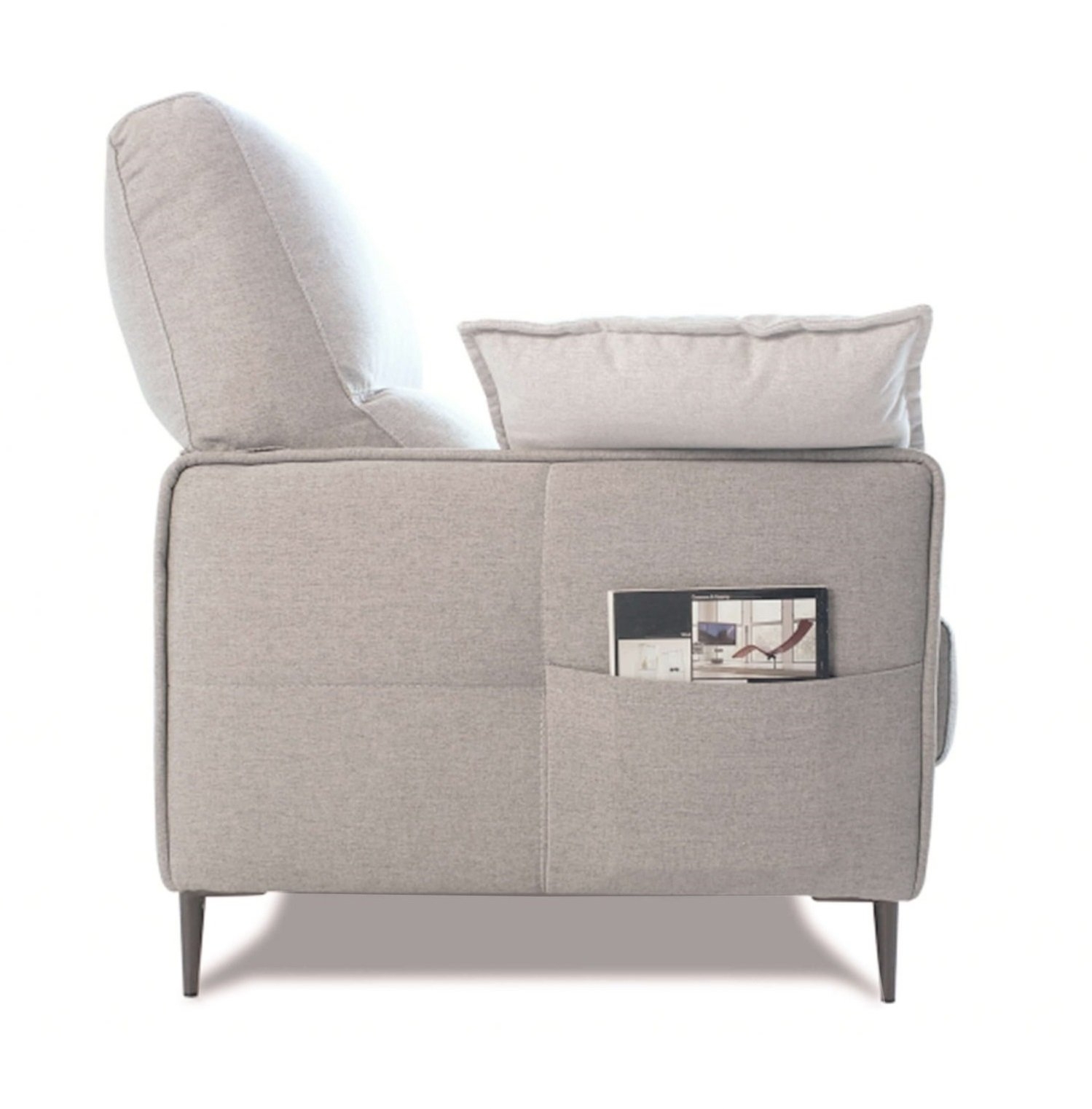 Relaxing Sofa Barcelona Fabric Cover Pocket Spring Padding Sofa with Electrically Adjustable Relaxing