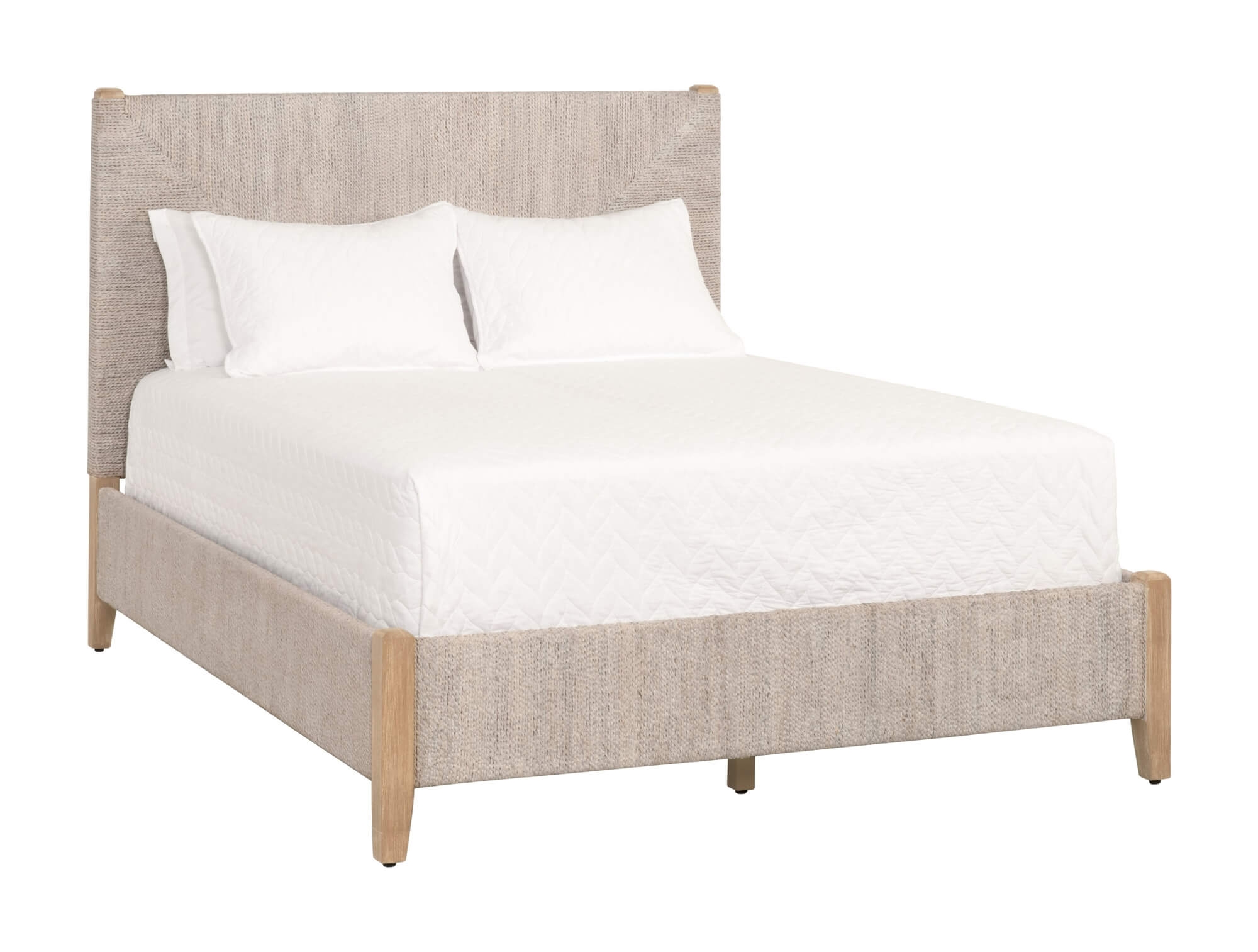 Malay Wood/Rope Platform Bed