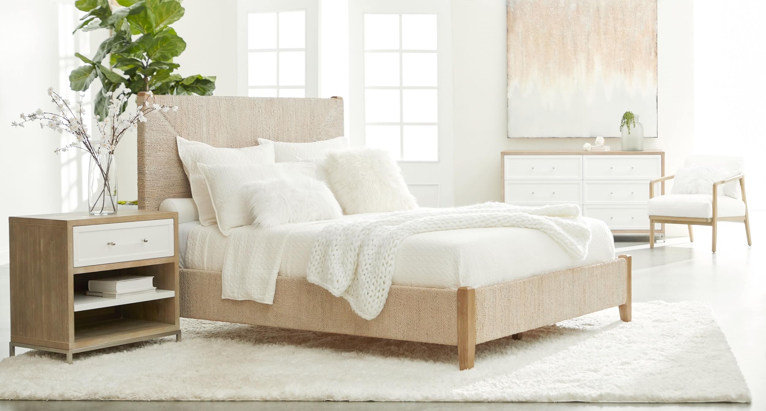 Malay Wood/Rope Platform Bedroom Set, Composition 2