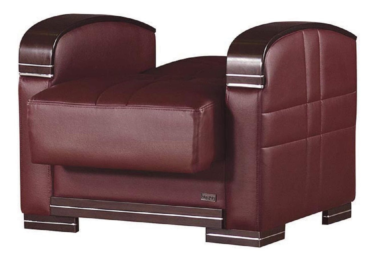 Manhattan Bonded Leather Storage Chair