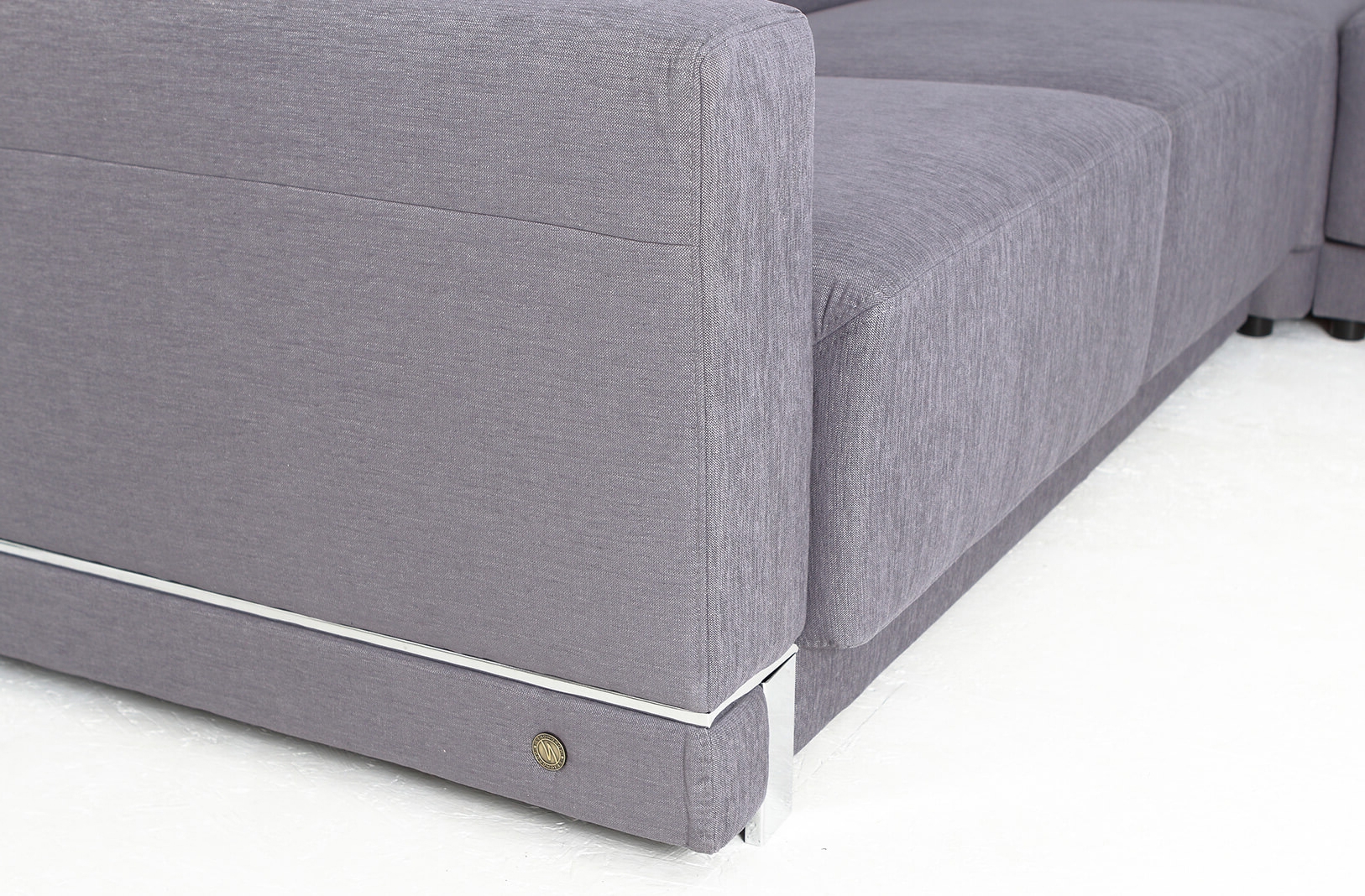 Marburg Fabric L-Shaped Sectional Sofa with Sleeper & Storage