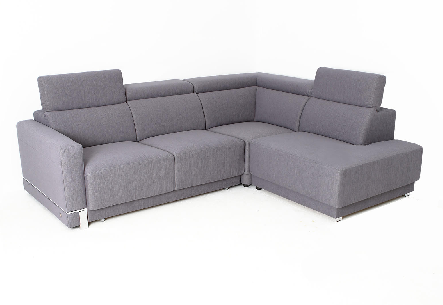 Marburg Fabric L-Shaped Sectional Sofa with Sleeper & Storage