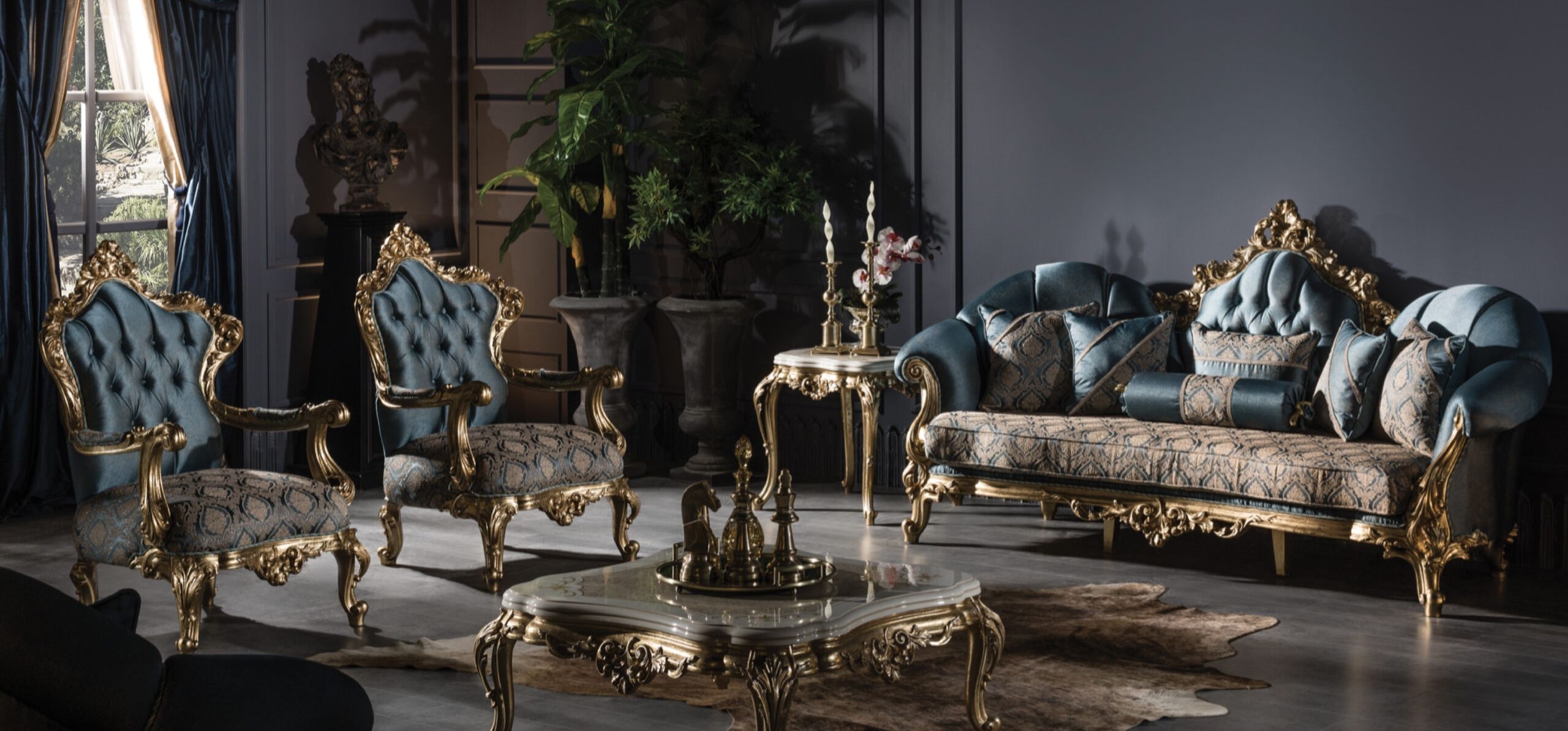 Marcus Fabric Accent Chair