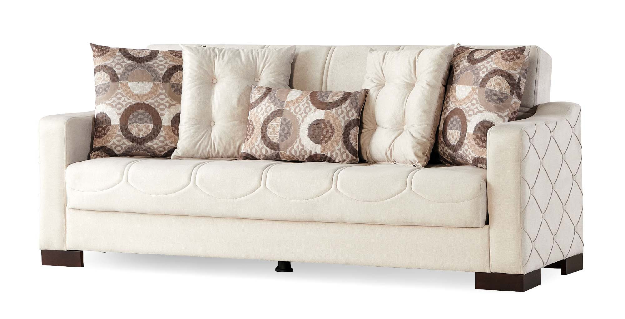 Mardin Woven Microsuede Living Room Set