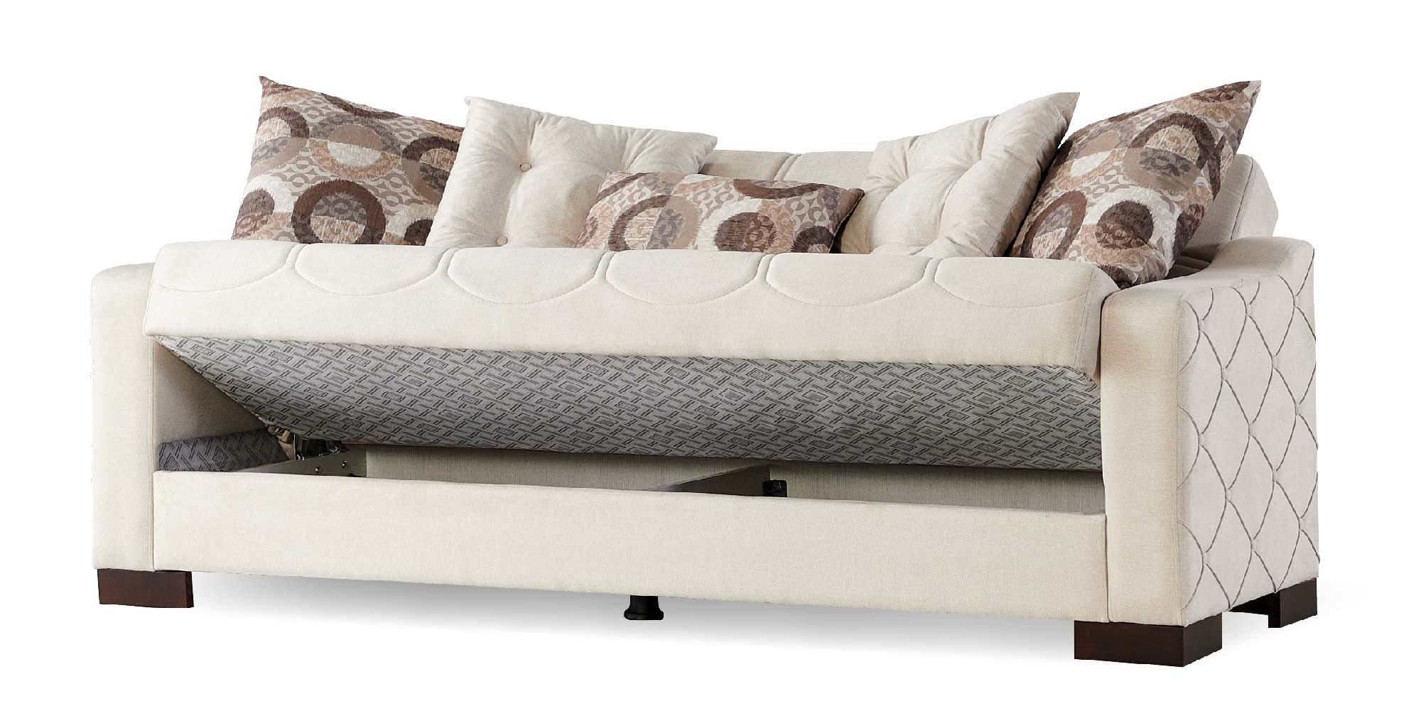 Mardin Woven Microsuede Living Room Set