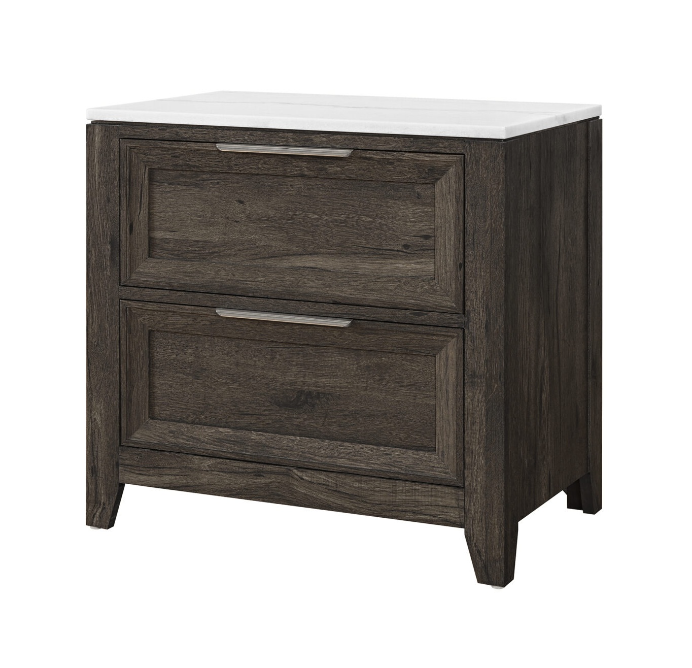 Mariah Storage Panel Bedroom Set with Fabric Headboard