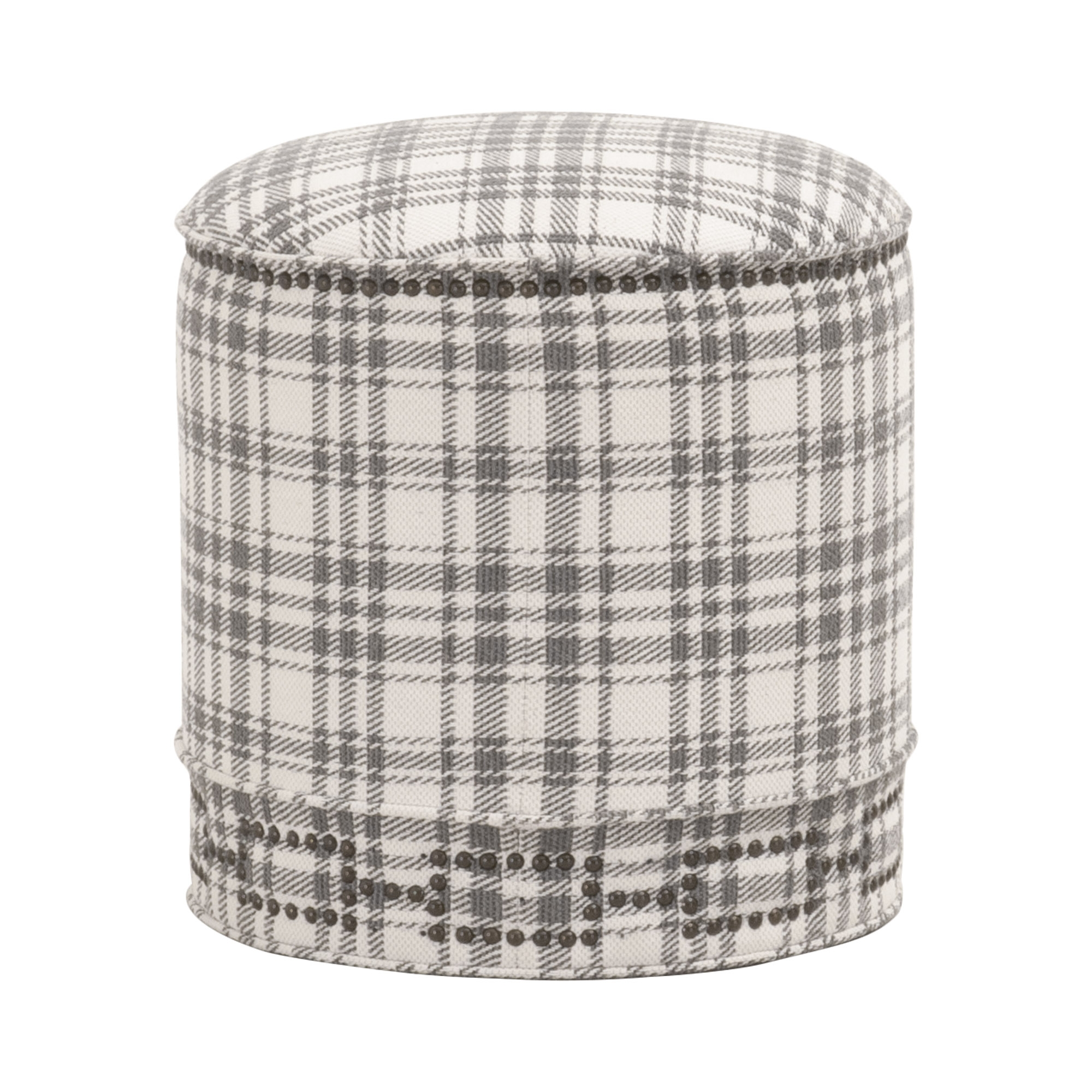 Marlow Fabric Fully Upholstered Ottoman