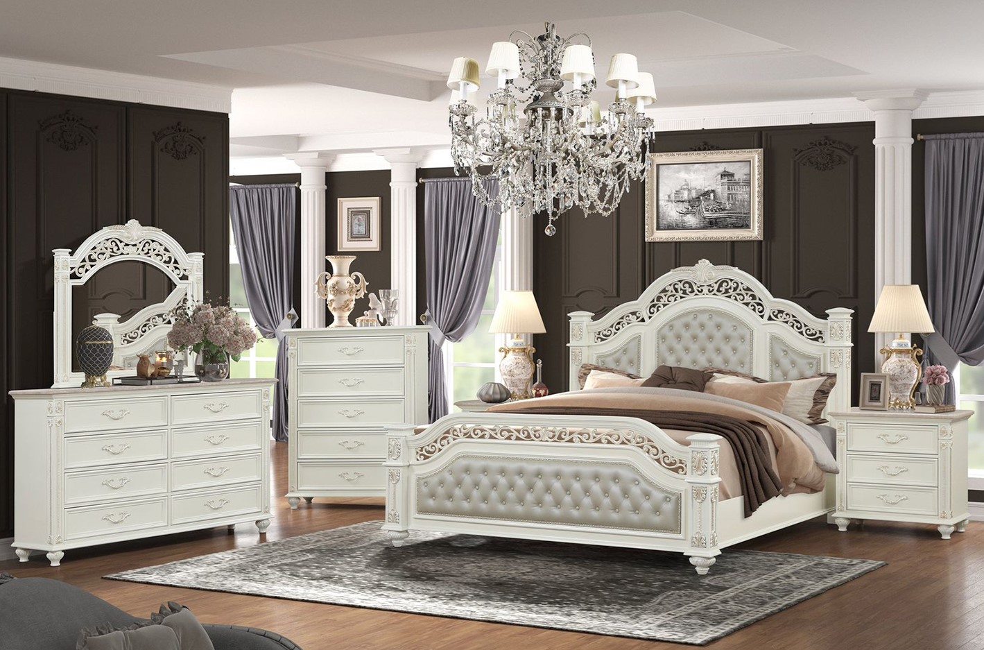 Marya Wood Veneer Mirror
