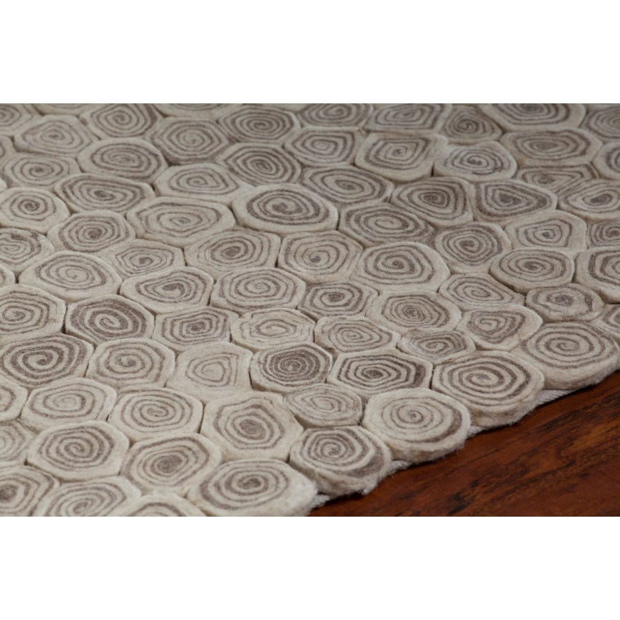 Masterton Wool Rectangular Handmade Rug, 7'9" x 10'6"