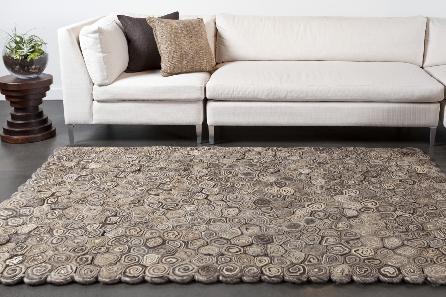 Masterton Wool Rectangular Handmade Rug, 7'9" x 10'6"