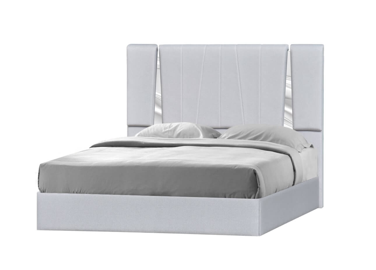 Matissee/Naples Fabric Platform Bedroom Set
