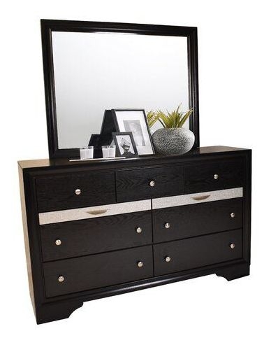 Matrix 7-Drawer Wood Veneer Dresser